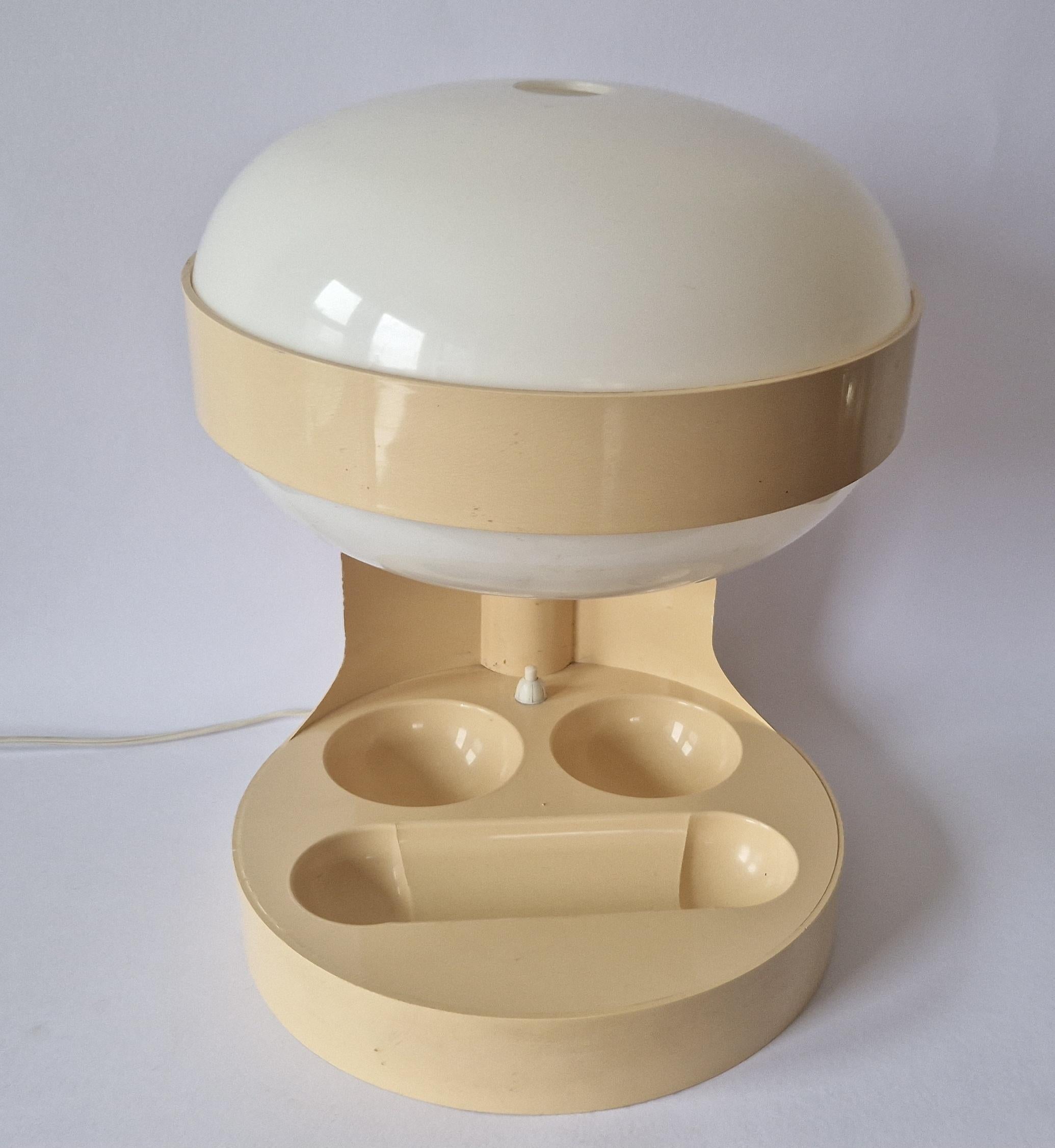 Mid-20th Century Midcentury Large Table Lamp KD29 by Joe Colombo for Kartell, Italy, 1960s For Sale