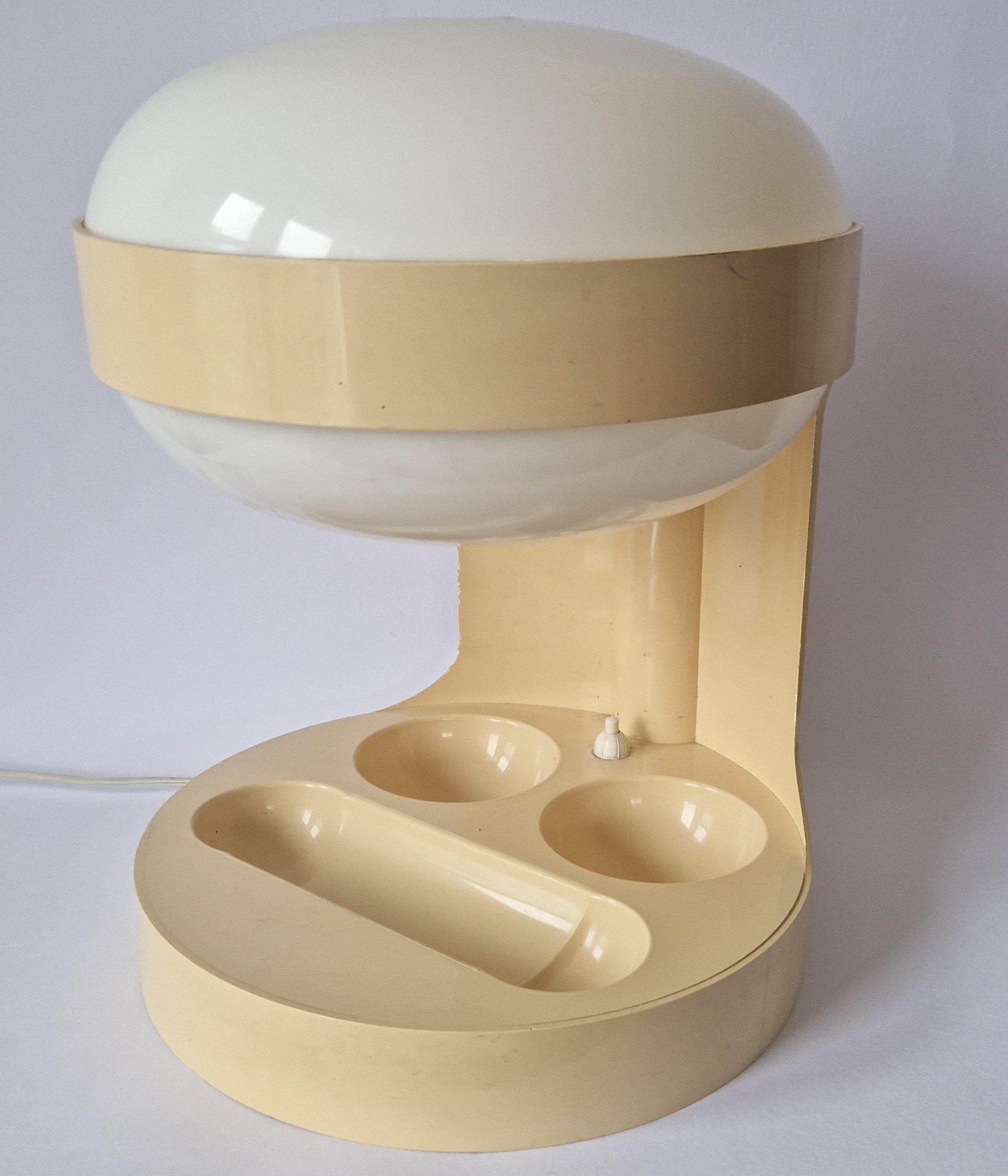 Midcentury Large Table Lamp KD29 by Joe Colombo for Kartell, Italy, 1960s For Sale 1