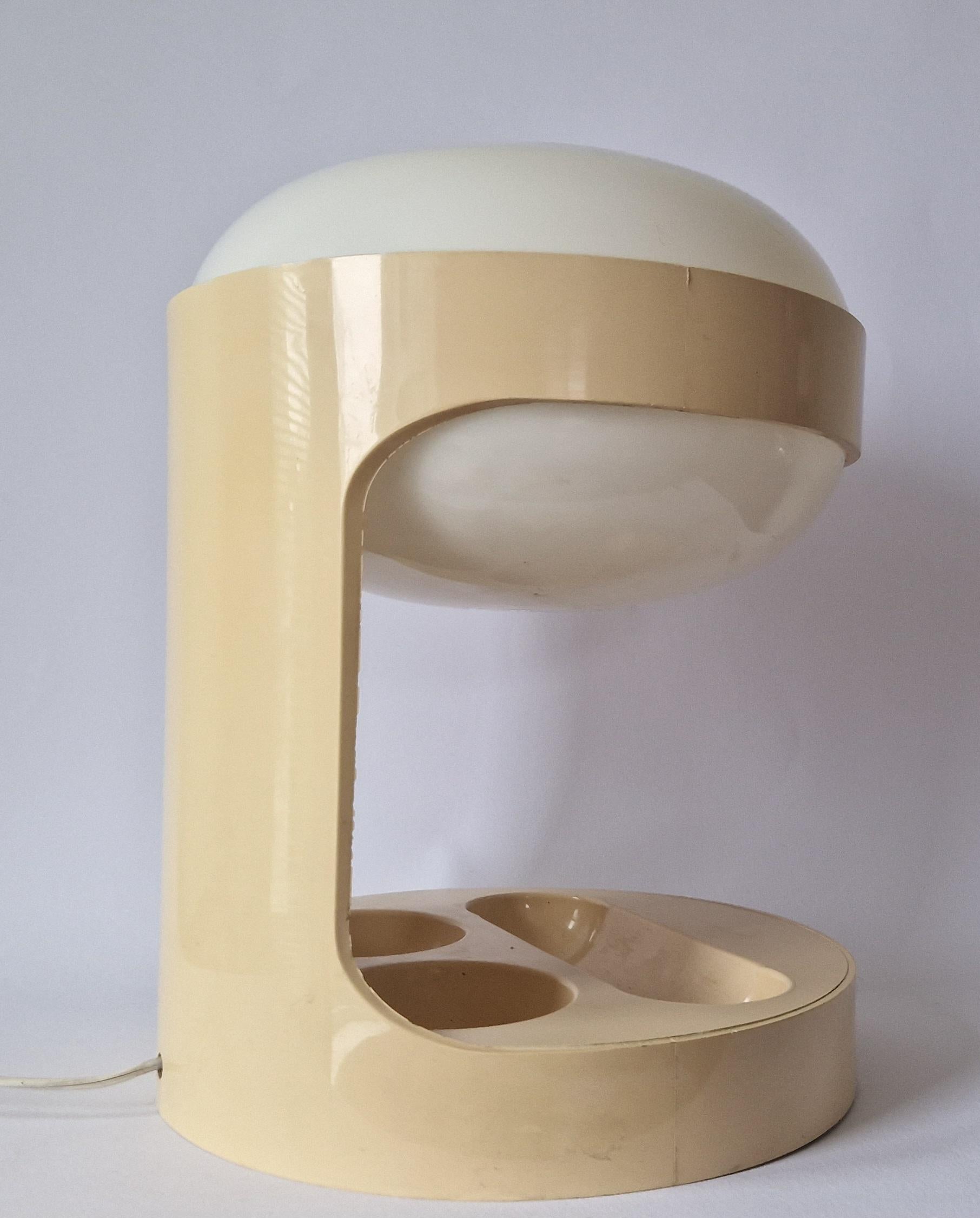 Midcentury Large Table Lamp KD29 by Joe Colombo for Kartell, Italy, 1960s For Sale 2