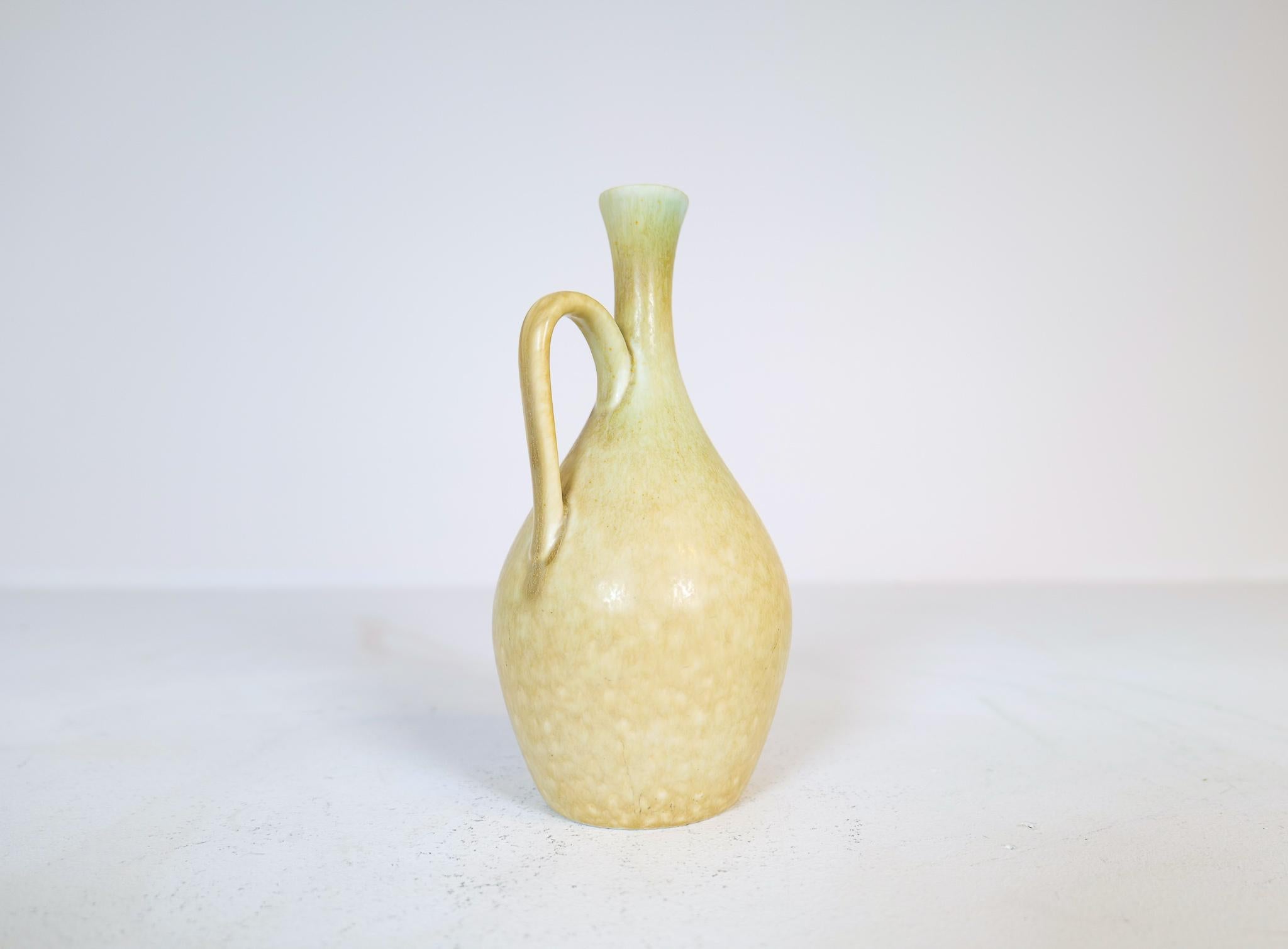 Ceramic MidCentury Modern Vase and Bowl Rörstrand Carl Harry Stålhane, Sweden, 1950s For Sale