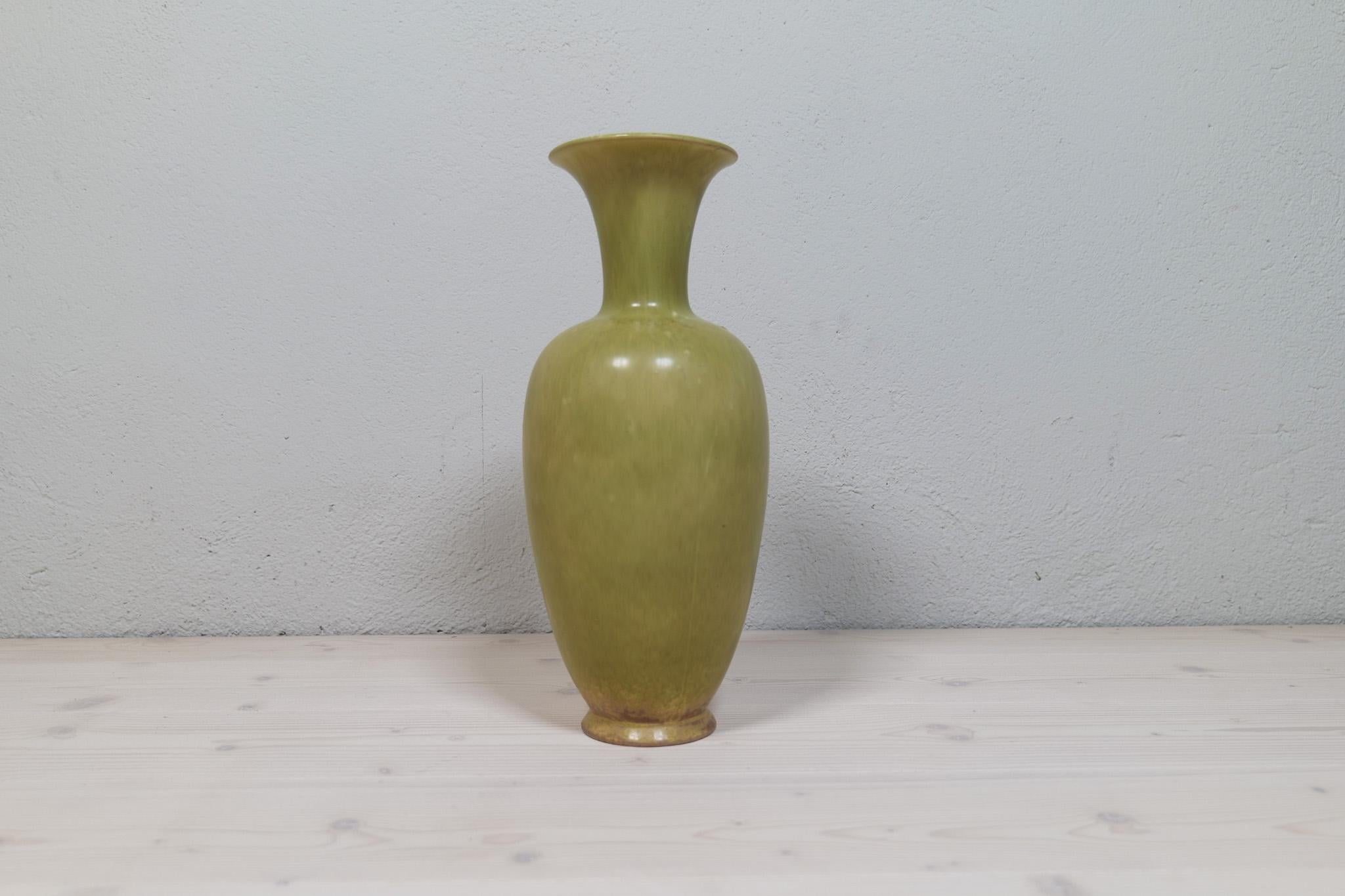 Mid-20th Century Midcentury Modern Large Vase Rörstrand by Gunnar Nylund, Sweden, 1950s For Sale