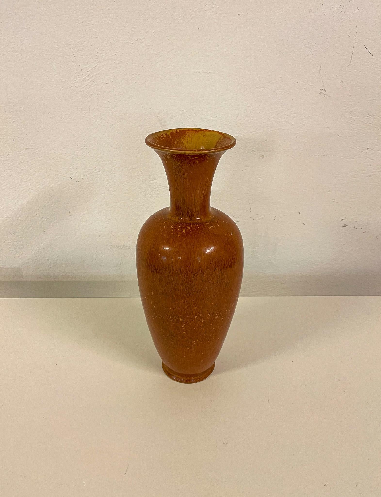 Mid-Century Modern Midcentury Modern Large Vase Rörstrand by Gunnar Nylund, Sweden