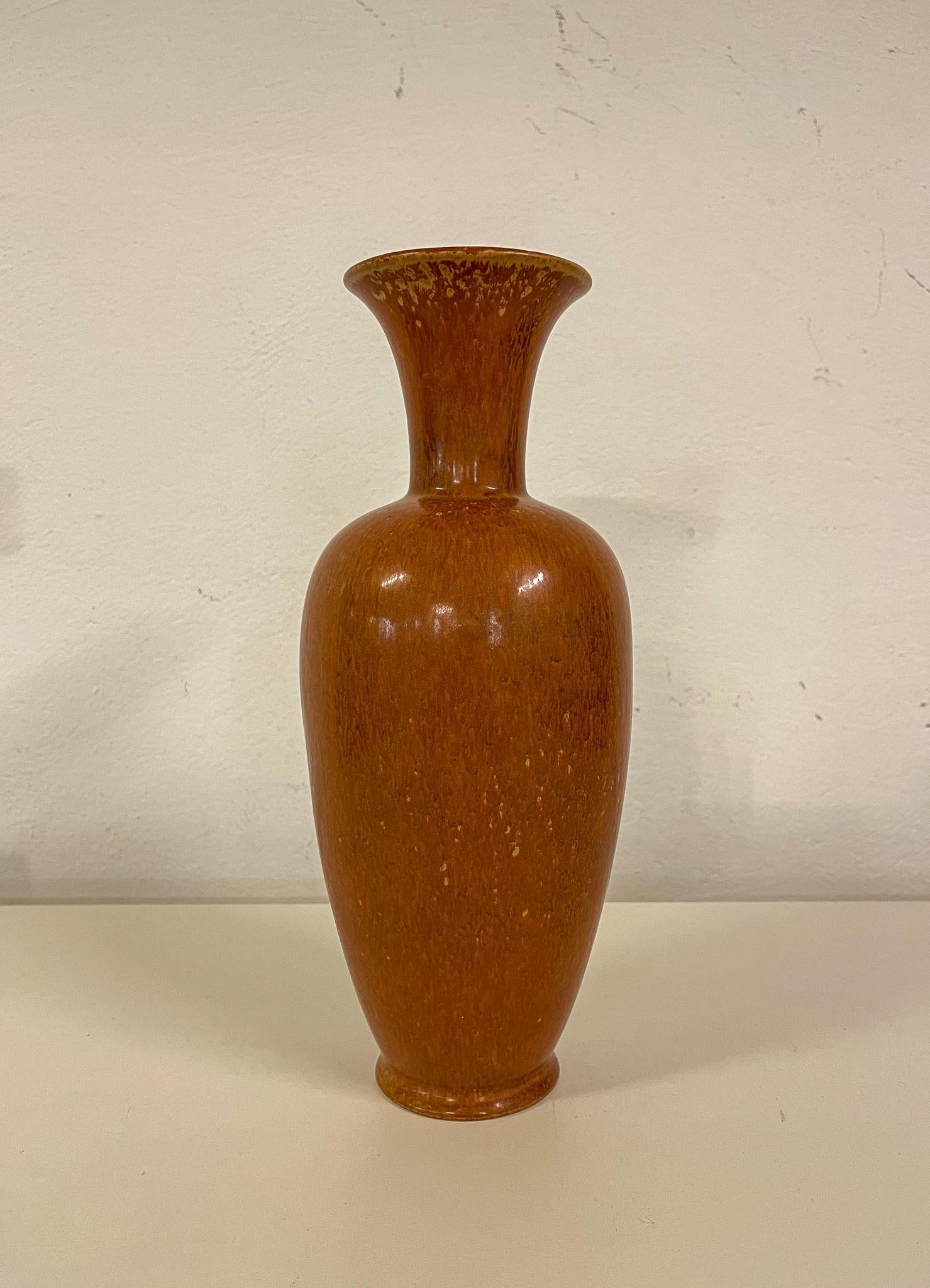 Midcentury Modern Large Vase Rörstrand by Gunnar Nylund, Sweden In Good Condition In Hillringsberg, SE