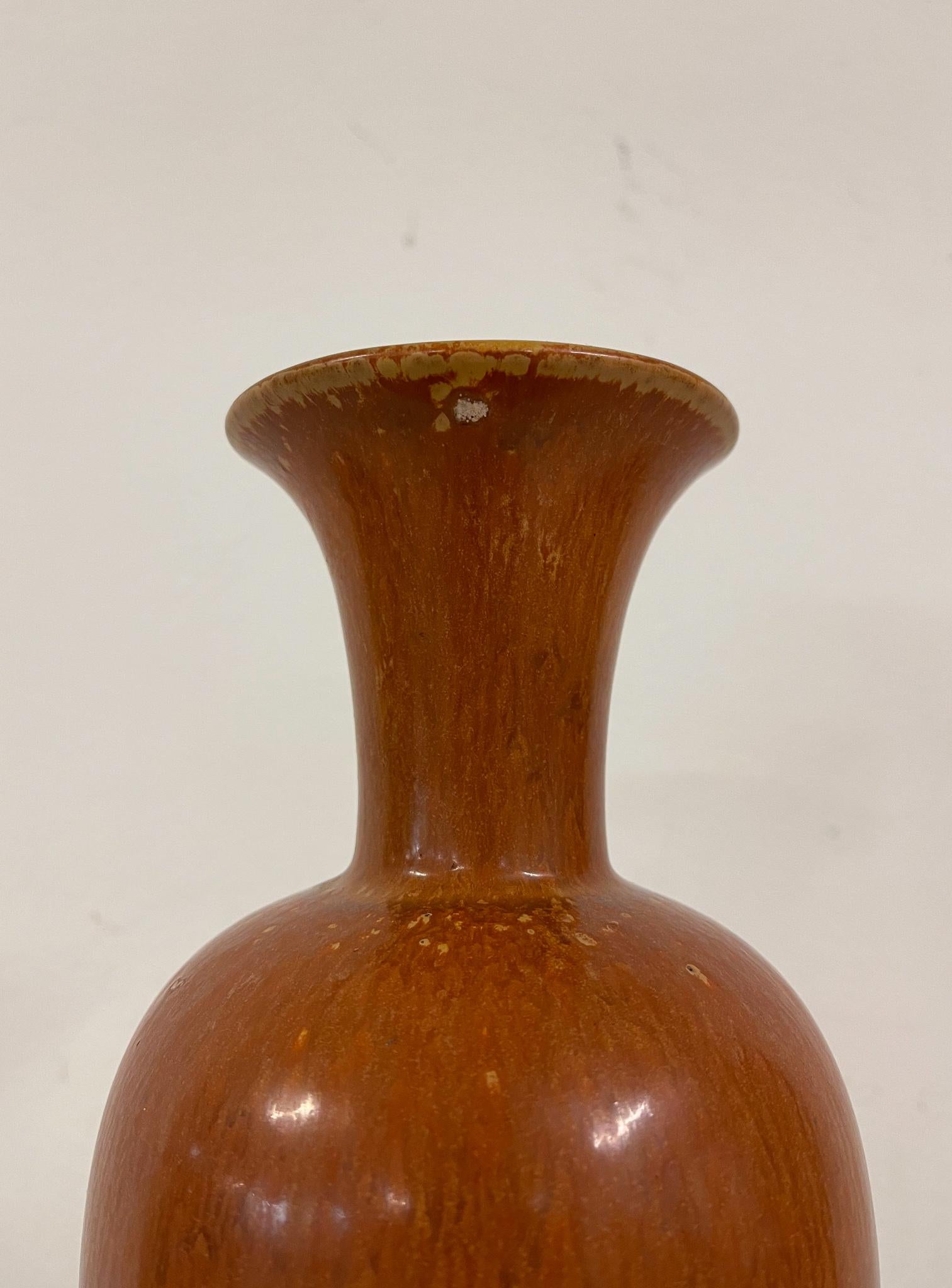 Midcentury Modern Large Vase Rörstrand by Gunnar Nylund, Sweden 1