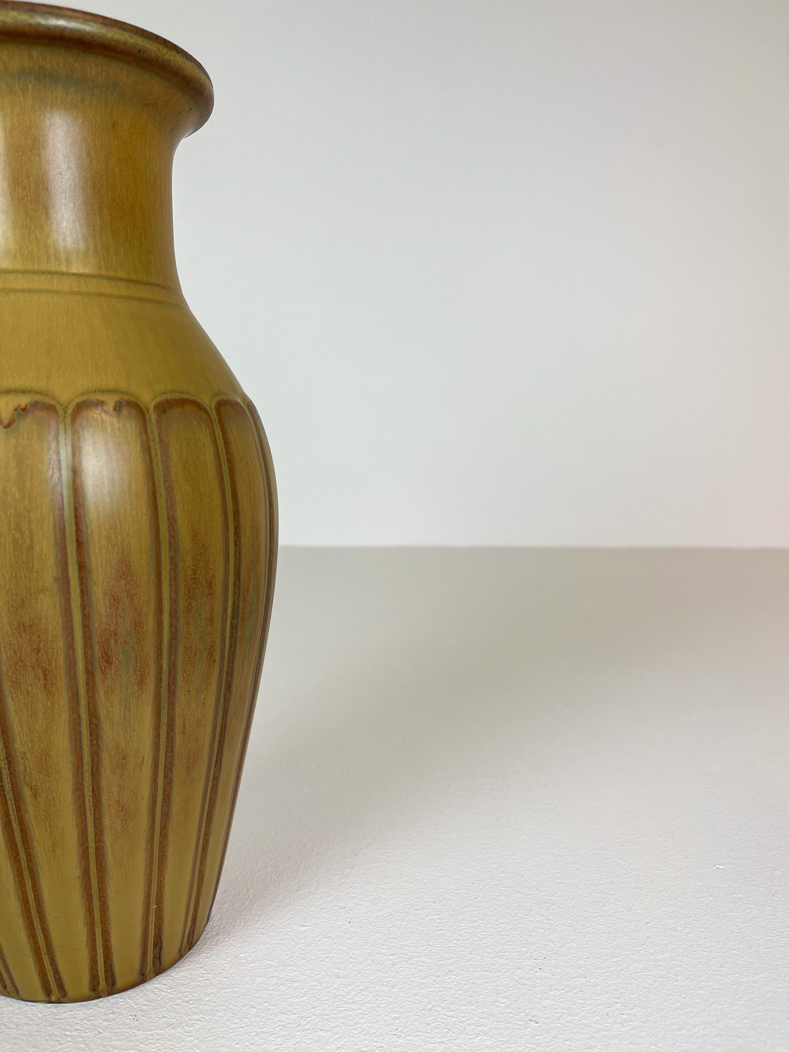 Midcentury Modern Large Vase Rörstrand by Gunnar Nylund, Sweden 2