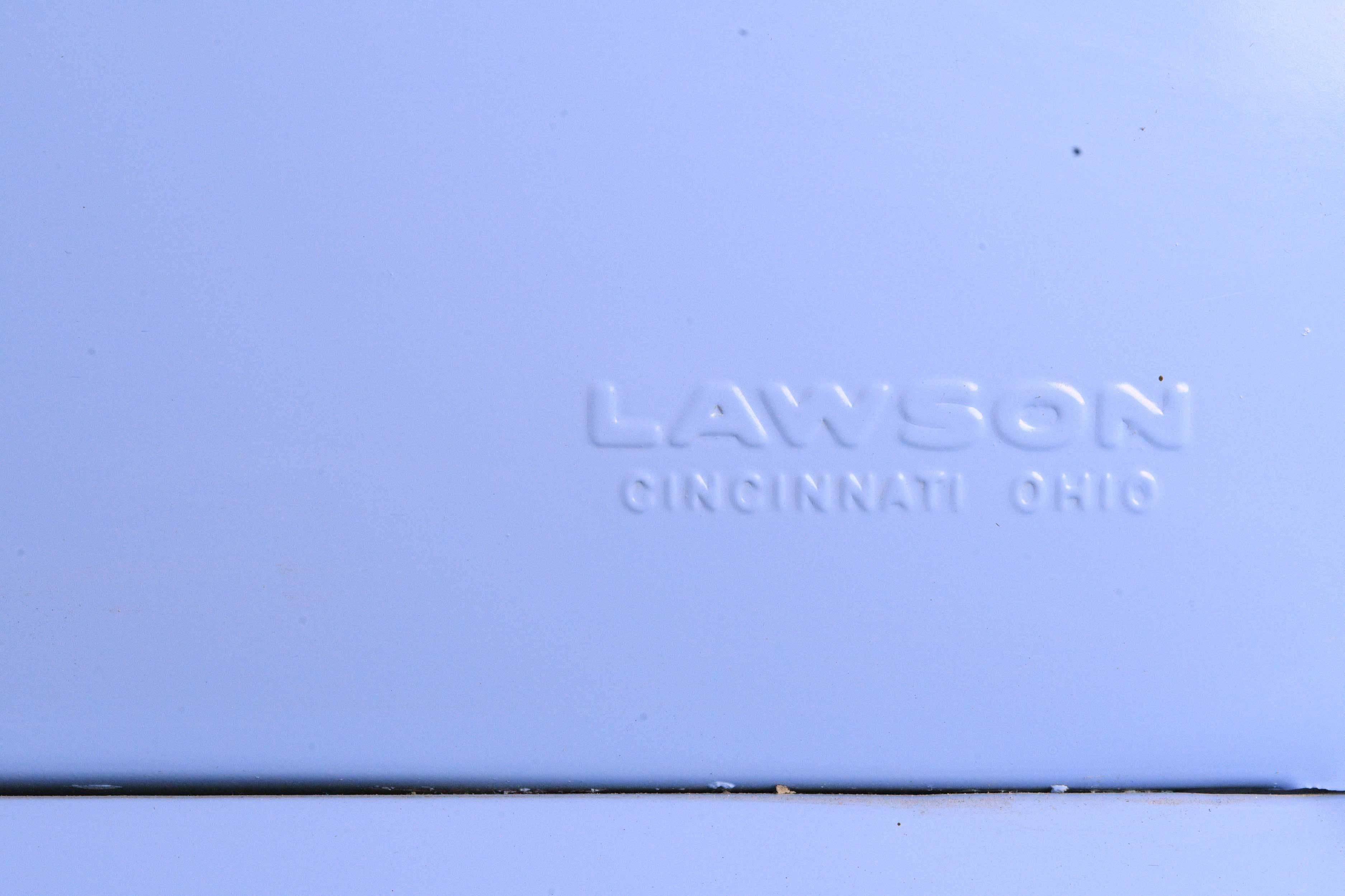 Galvanisé Poubelle industrielle Midcentury Lawson