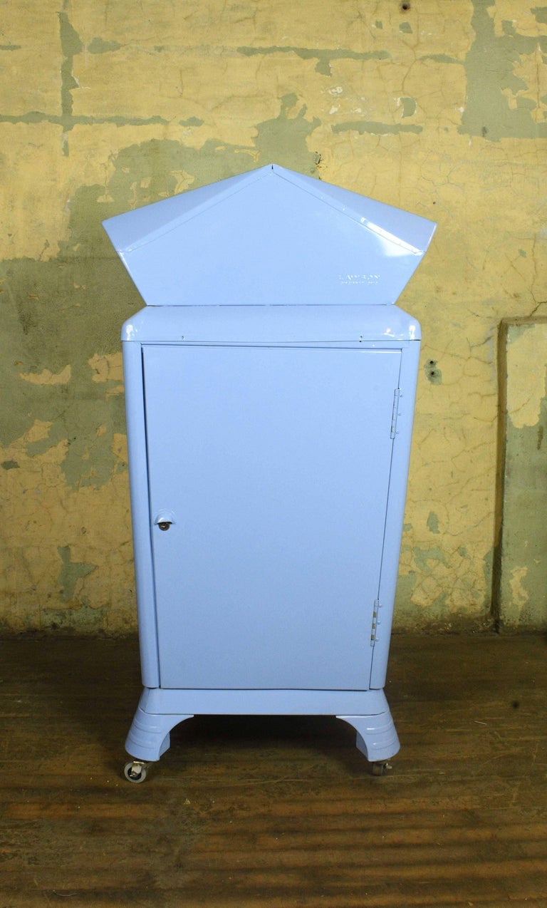 Midcentury Lawson Industrial Trash Can at 1stDibs lawson trash cans