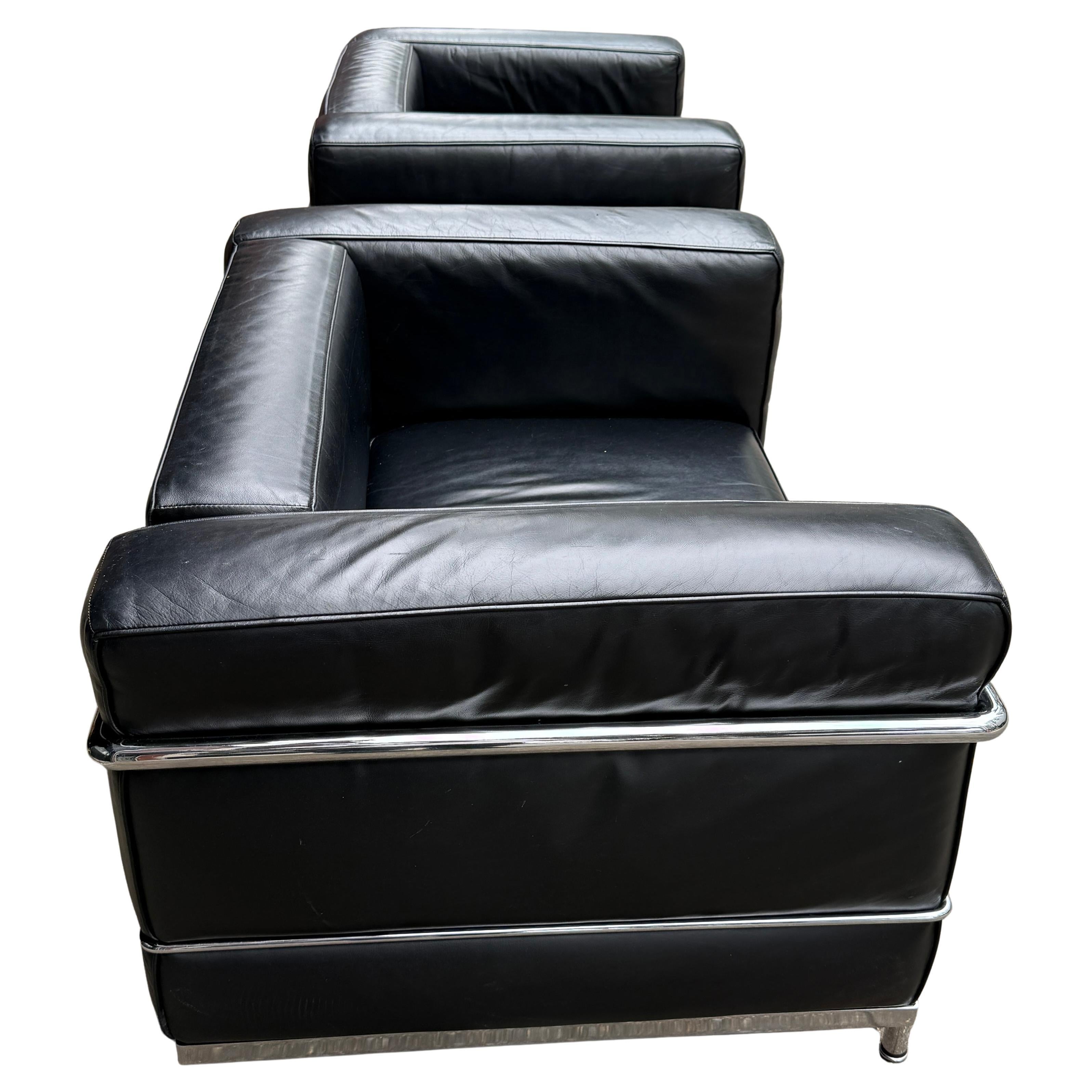 20th Century Midcentury LC3 Chairs by Le Corbusier for Cassina For Sale