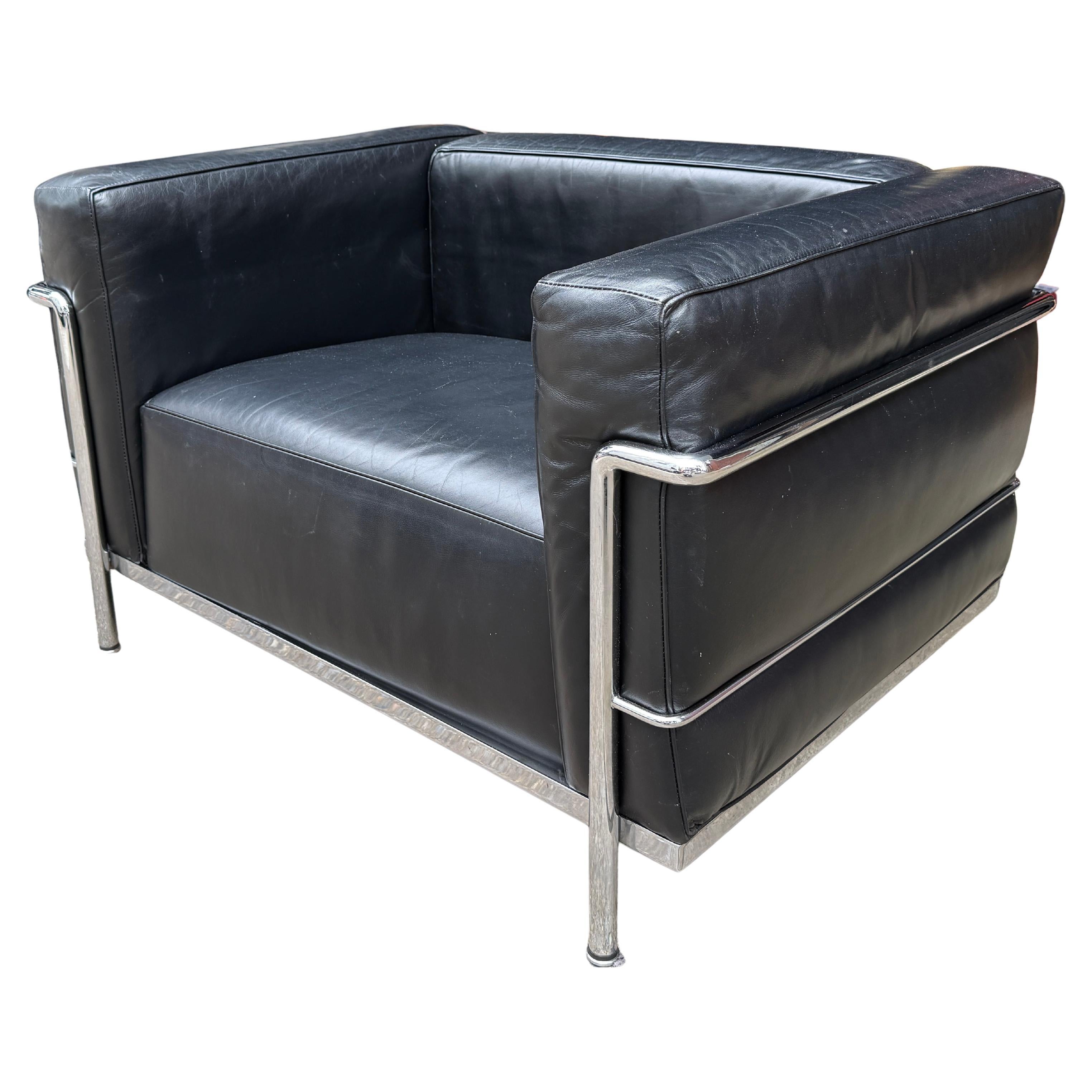 Midcentury LC3 Chairs by Le Corbusier for Cassina For Sale 1