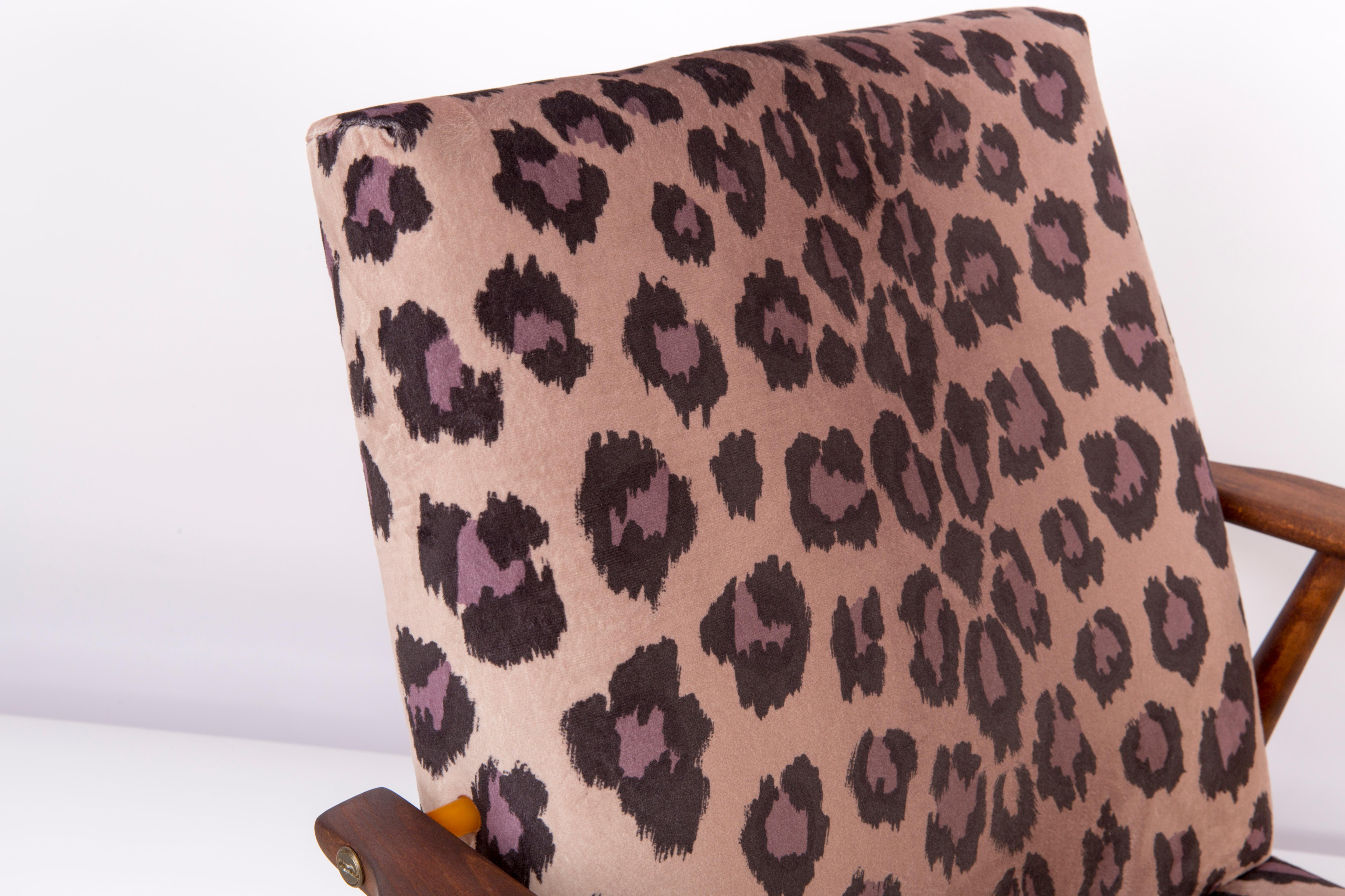fauteuil leopard design