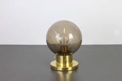 Midcentury Limburg Ceiling or Wall Lamp in Ball Shape, Germany, 1970s