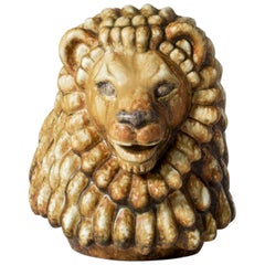 Midcentury Lion Figurine by Gunnar Nylund