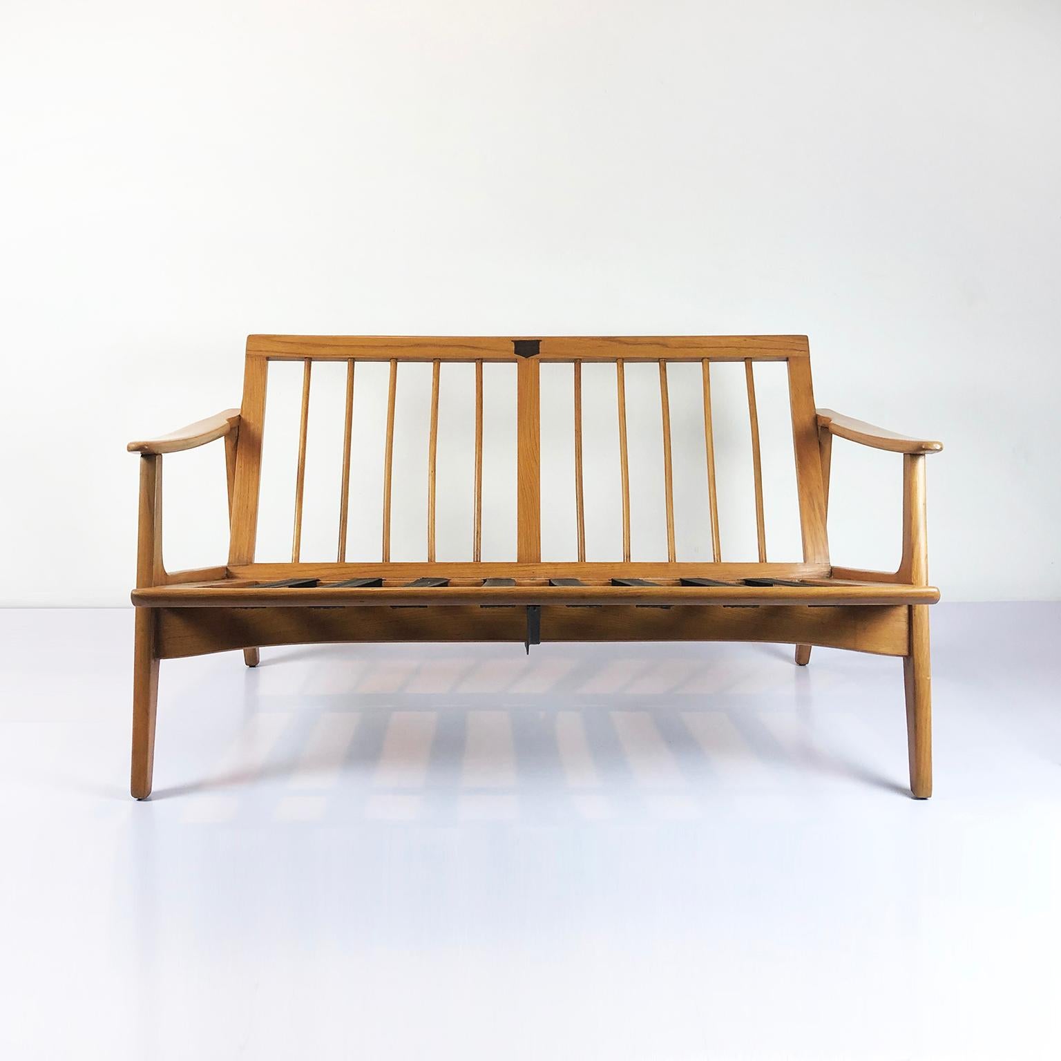 Midcentury Livingroom Set  by “Silleria La Malinche“ In Fair Condition For Sale In Mexico City, CDMX