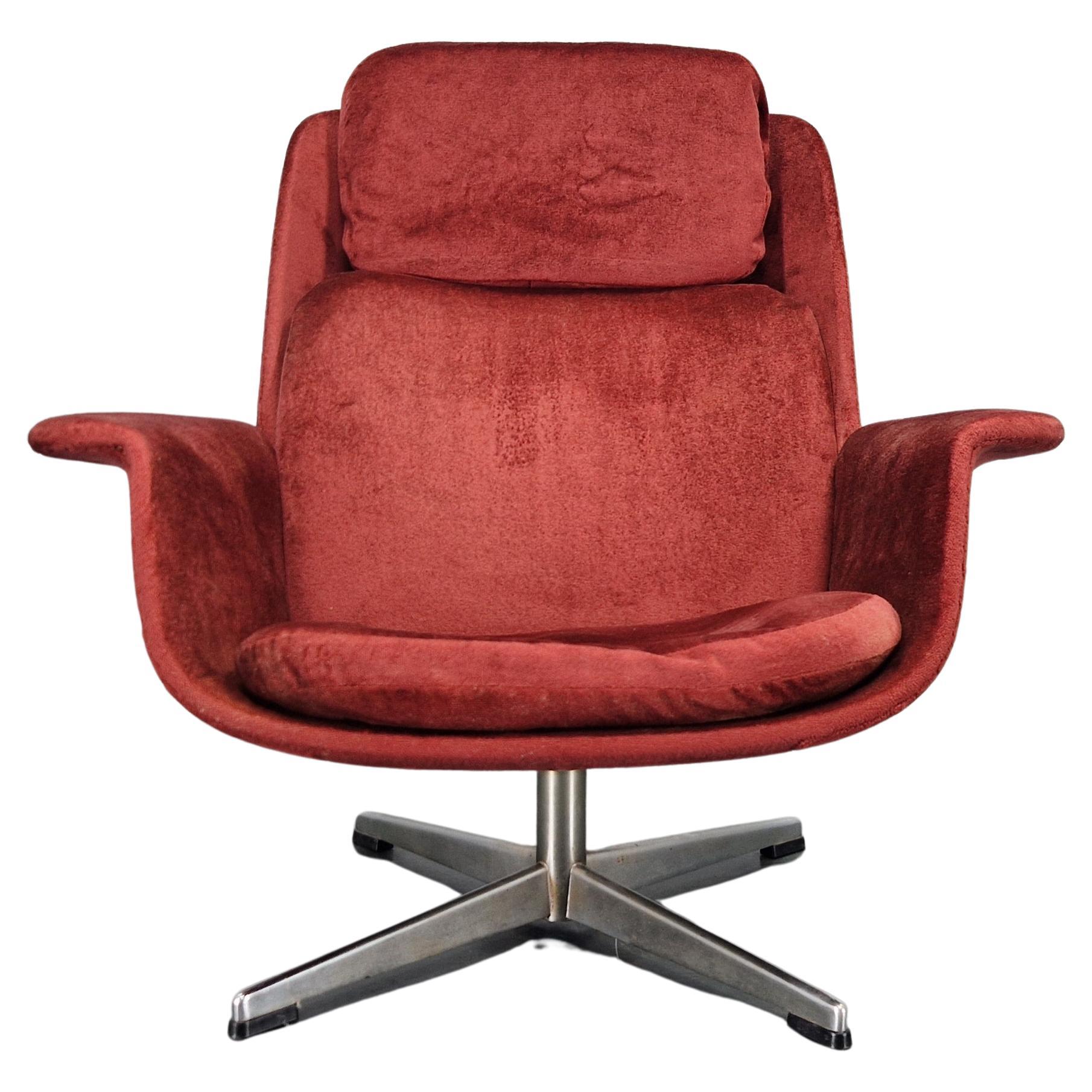 Midcentury Lounge Chair / Armchair Rondo, Olli Borg, Asko, Finland, 1960s.