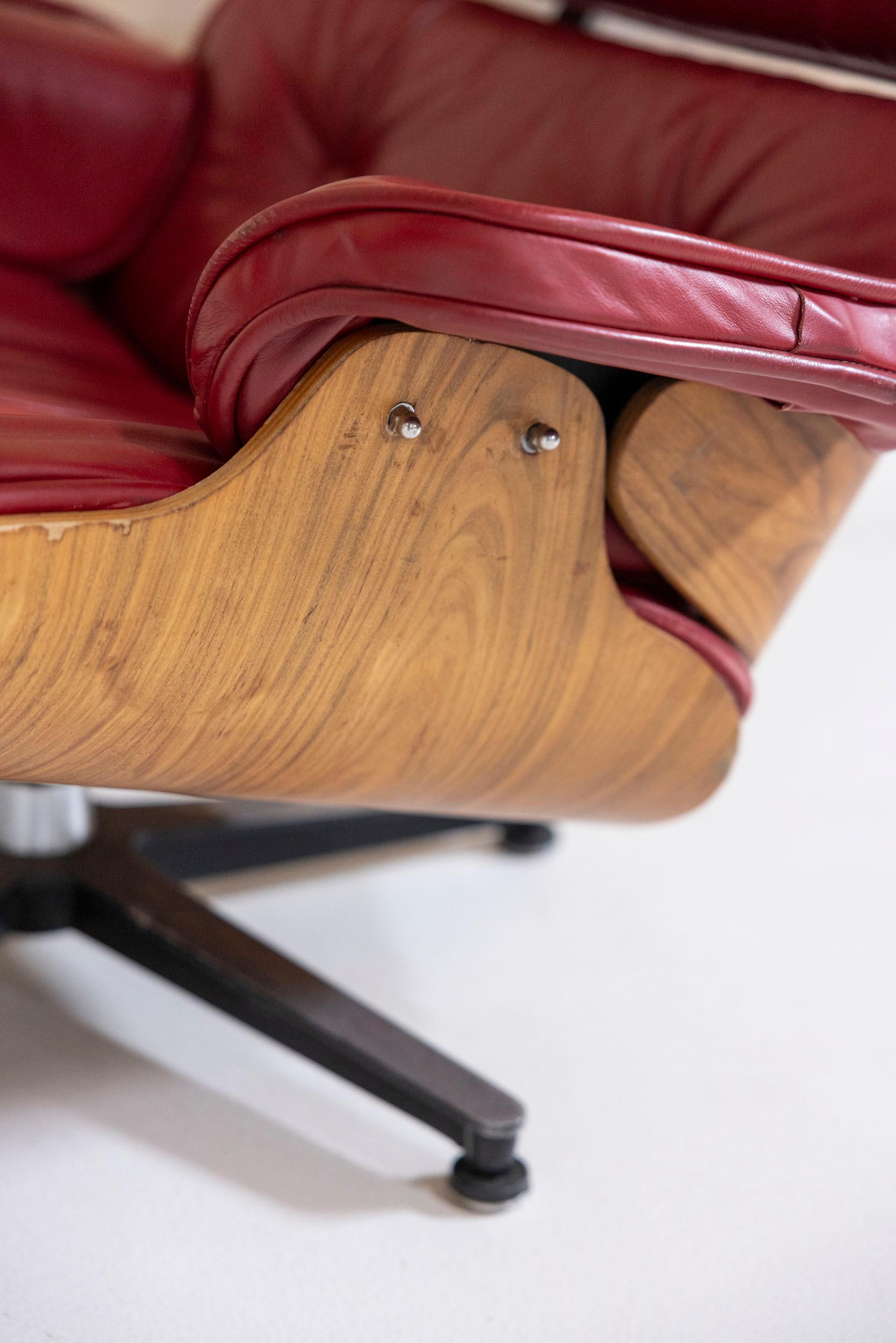 Sedia da salotto del Medioevo di Charles & Ray Eames, Italia 1970 in vendita 9