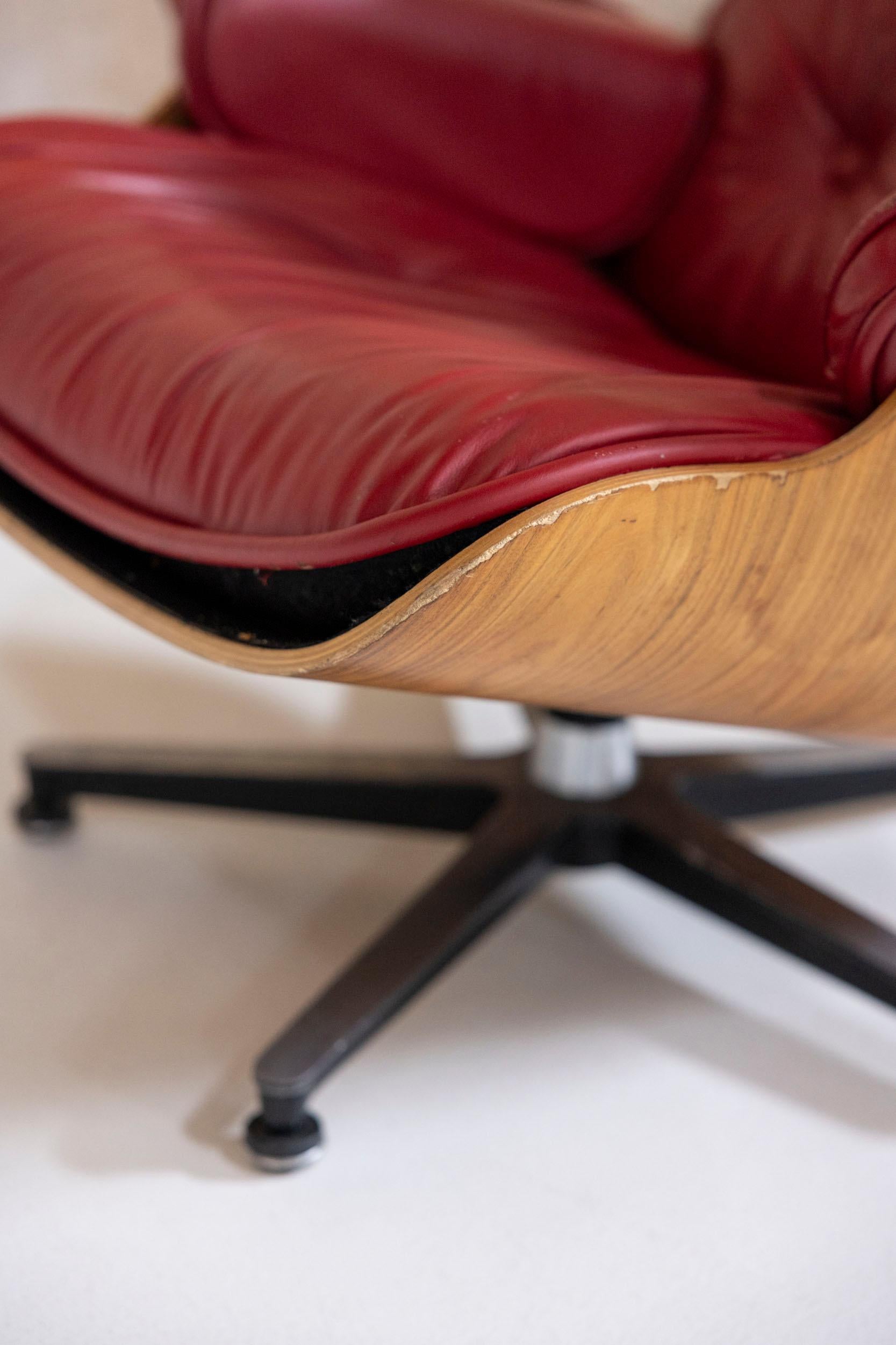 Sedia da salotto del Medioevo di Charles & Ray Eames, Italia 1970 in vendita 10