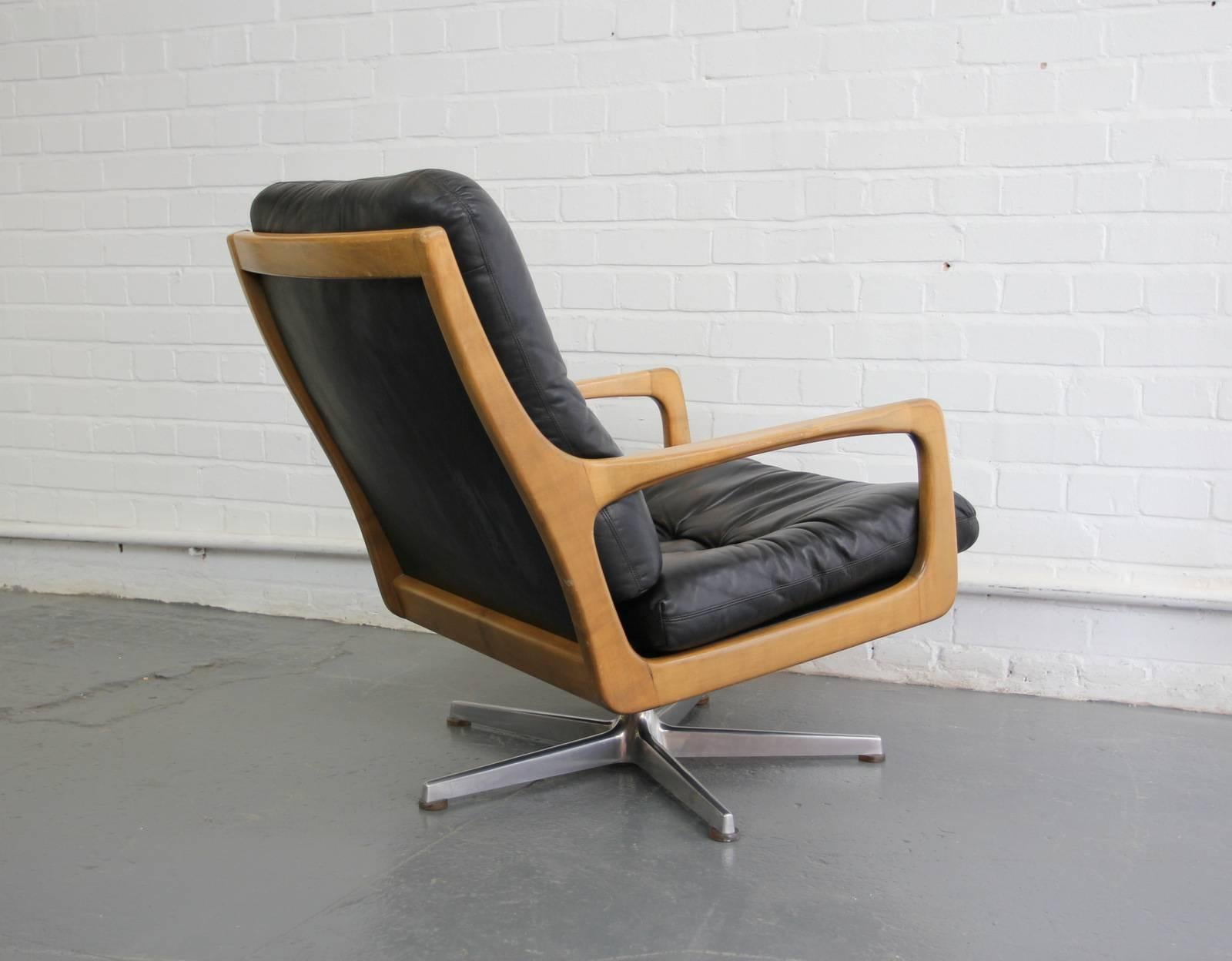 Midcentury Lounge Chair by Eugen Schmidt, circa 1960s 2