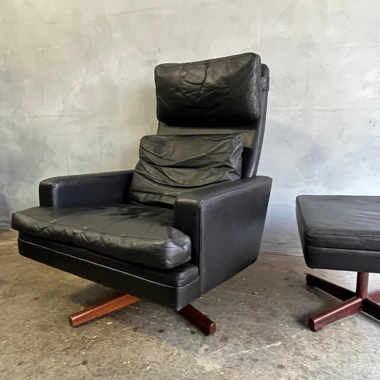 Midcentury Lounge Chair by Fredrik Kayser For Sale 7