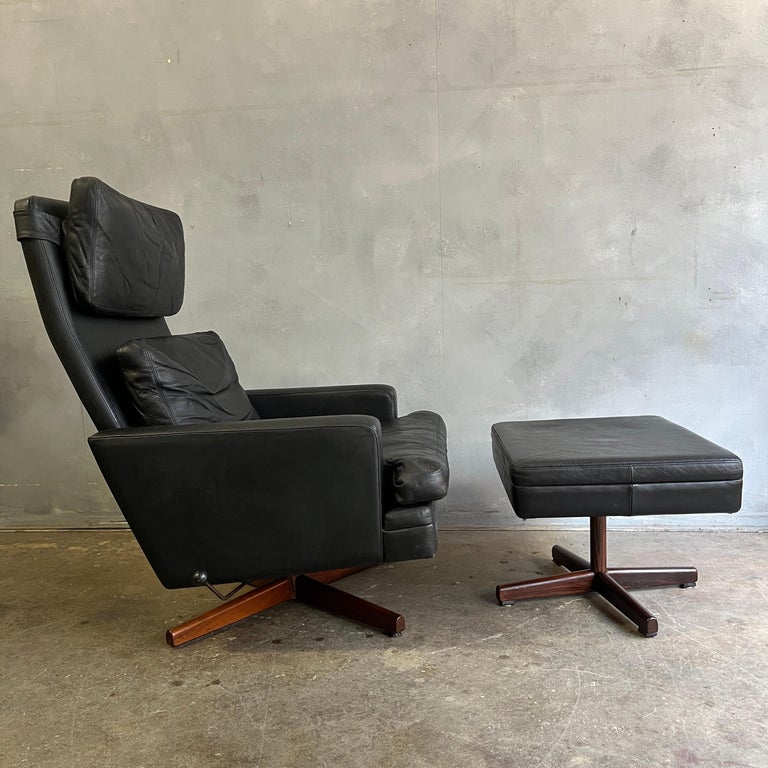 Norwegian Midcentury Lounge Chair by Fredrik Kayser For Sale