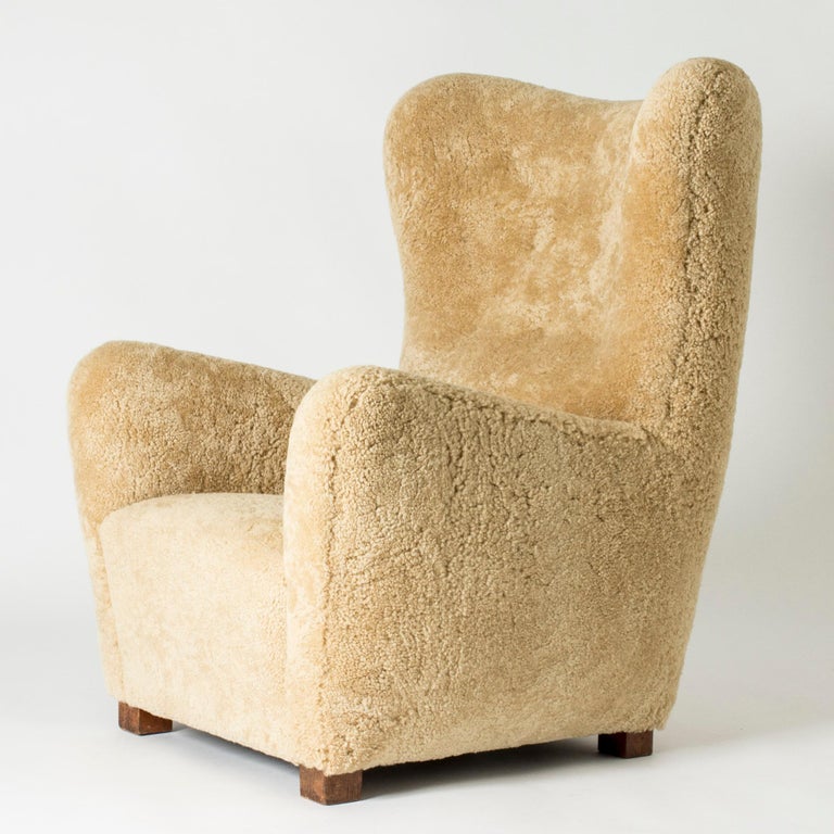 Danish Midcentury Lounge Chair, Fritz Hansen, Denmark, 1930s
