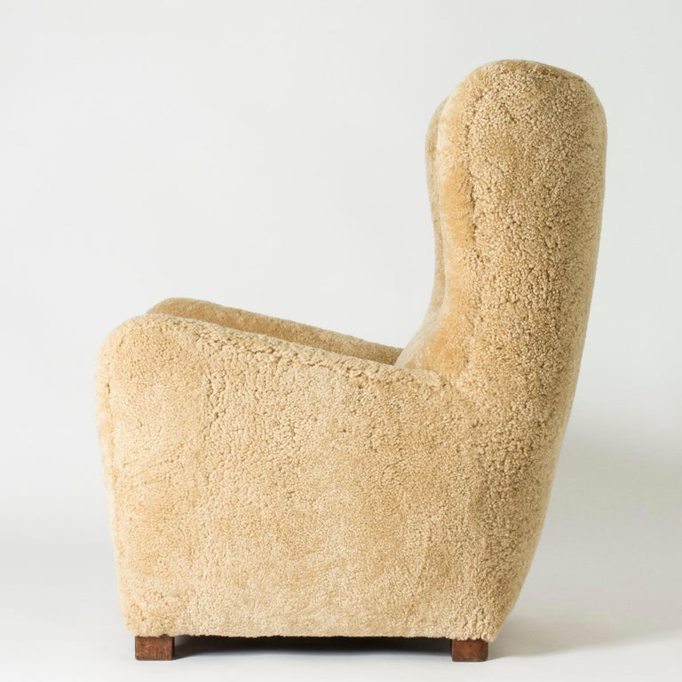 Mid-20th Century Midcentury Lounge Chair, Fritz Hansen, Denmark, 1930s
