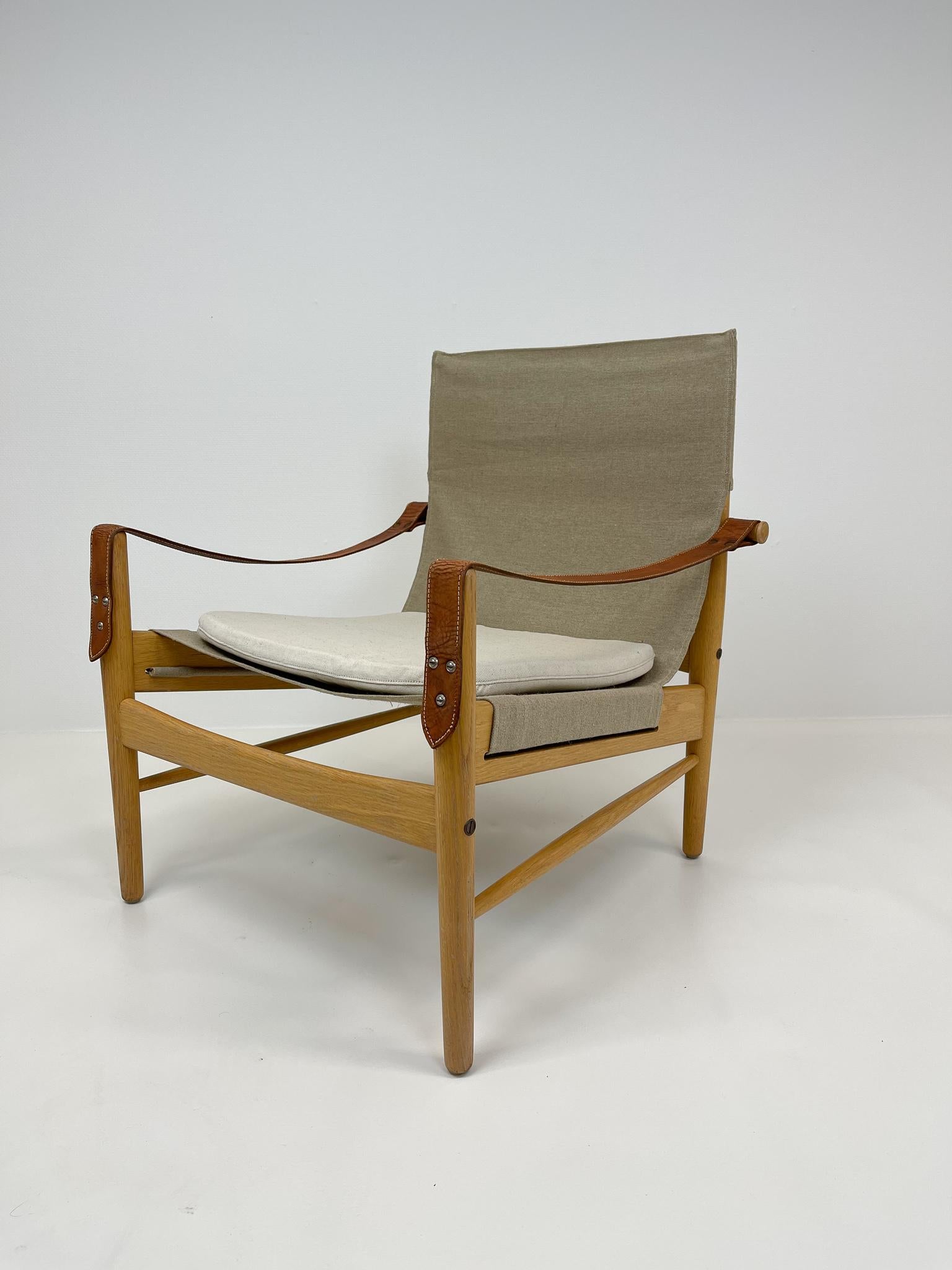 Mid-Century Lounge Chair Hans Olsen ”Gazelle” Chair, 1960s Sweden For Sale 8