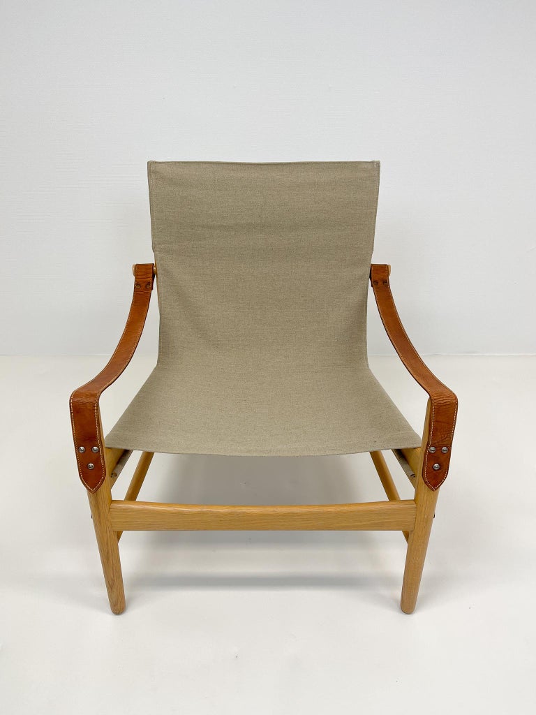 Mid-Century Lounge Chair Hans Olsen ”Gazelle” Chair, 1960s Sweden In Good Condition For Sale In Langserud, SE