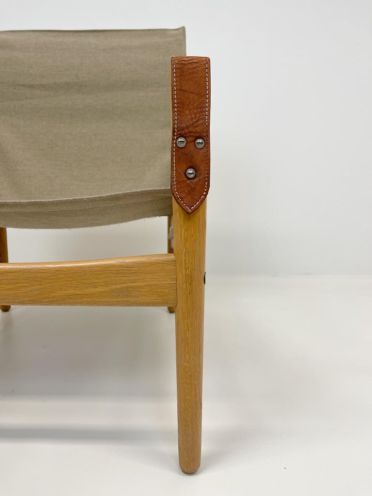 Mid-20th Century Mid-Century Lounge Chair Hans Olsen ”Gazelle” Chair, 1960s Sweden For Sale