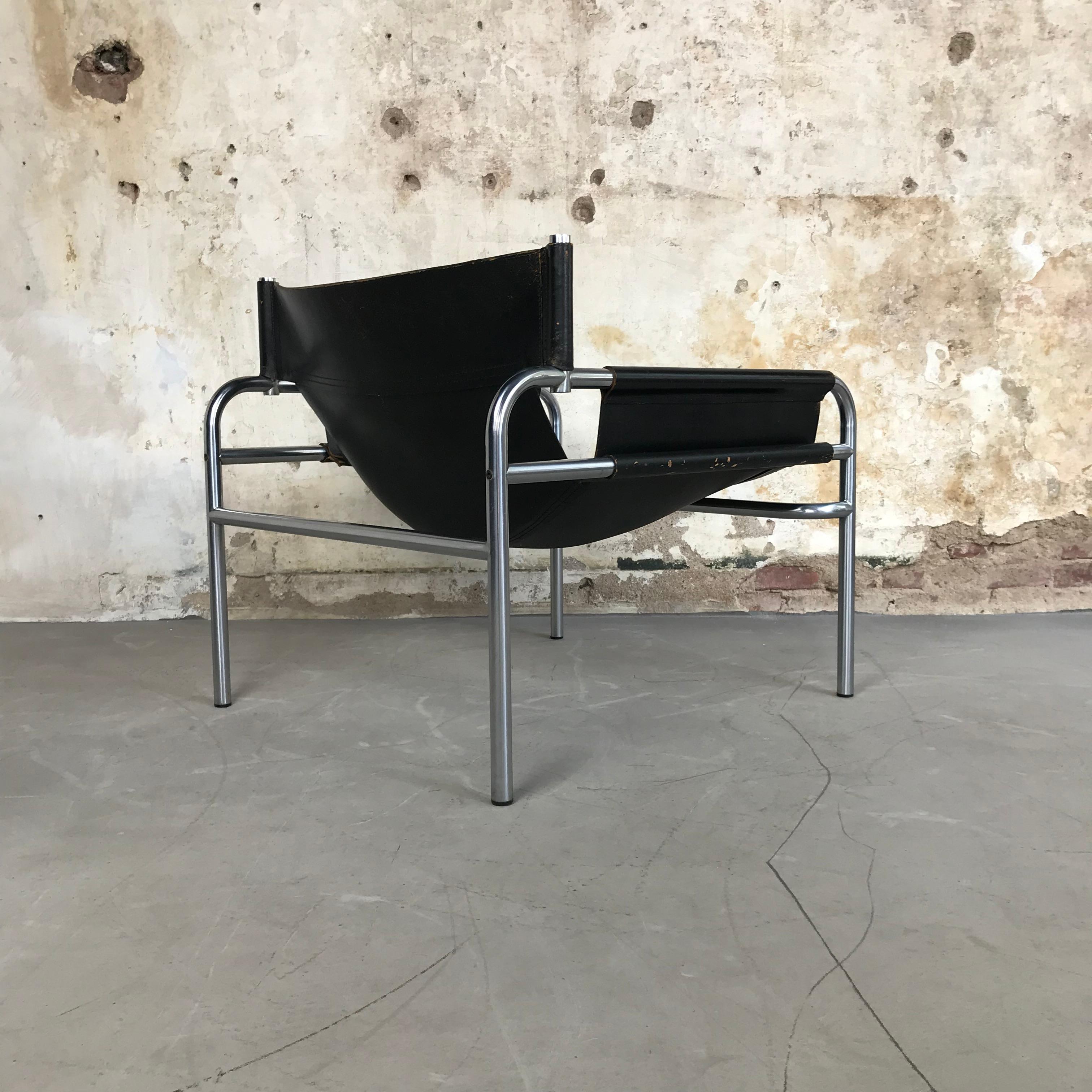 Midcentury Lounge Chair 'Model 250' by Walter Antonis for Spectrum In Good Condition In Enschede, NL