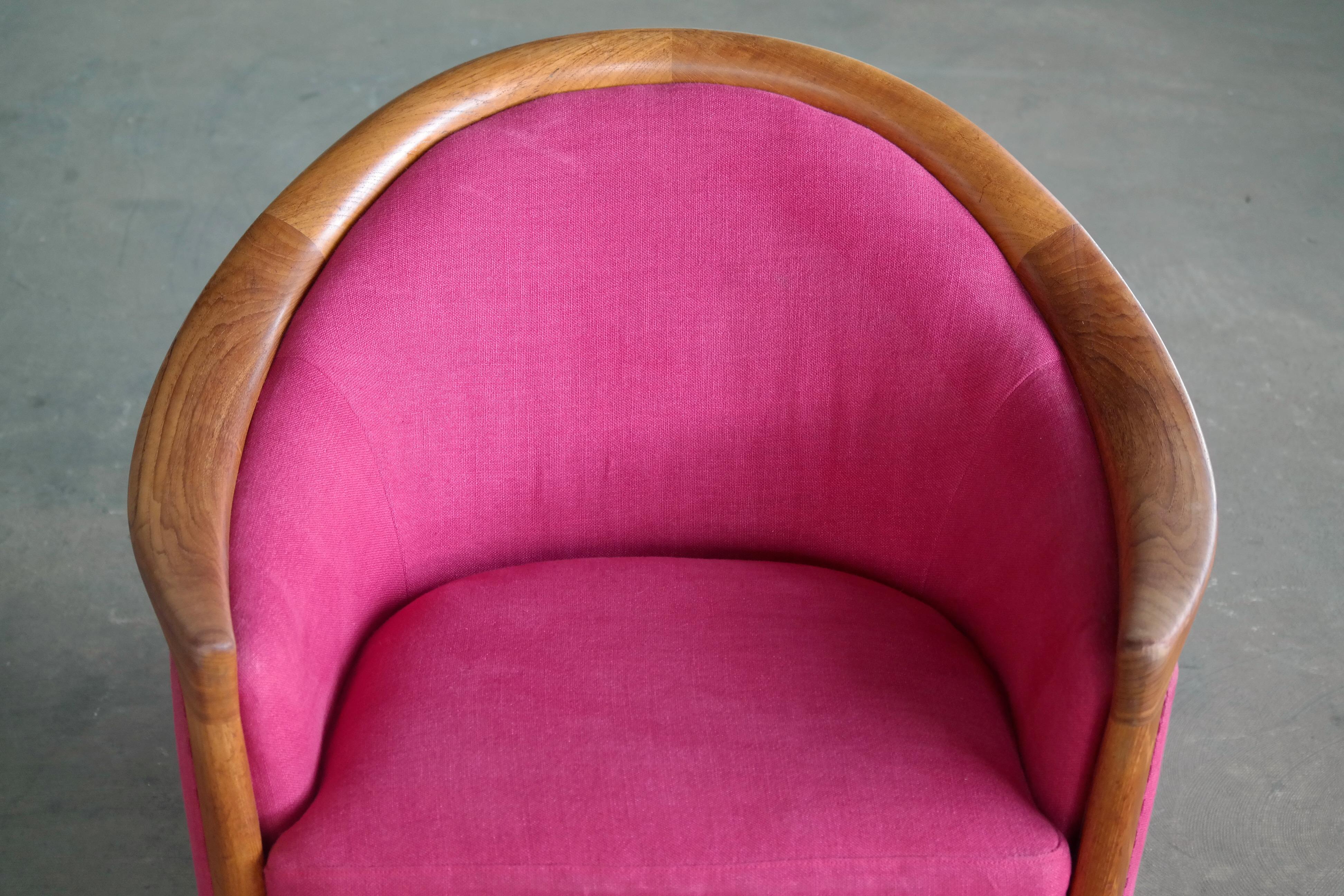 Swedish Midcentury Lounge Chair Model 