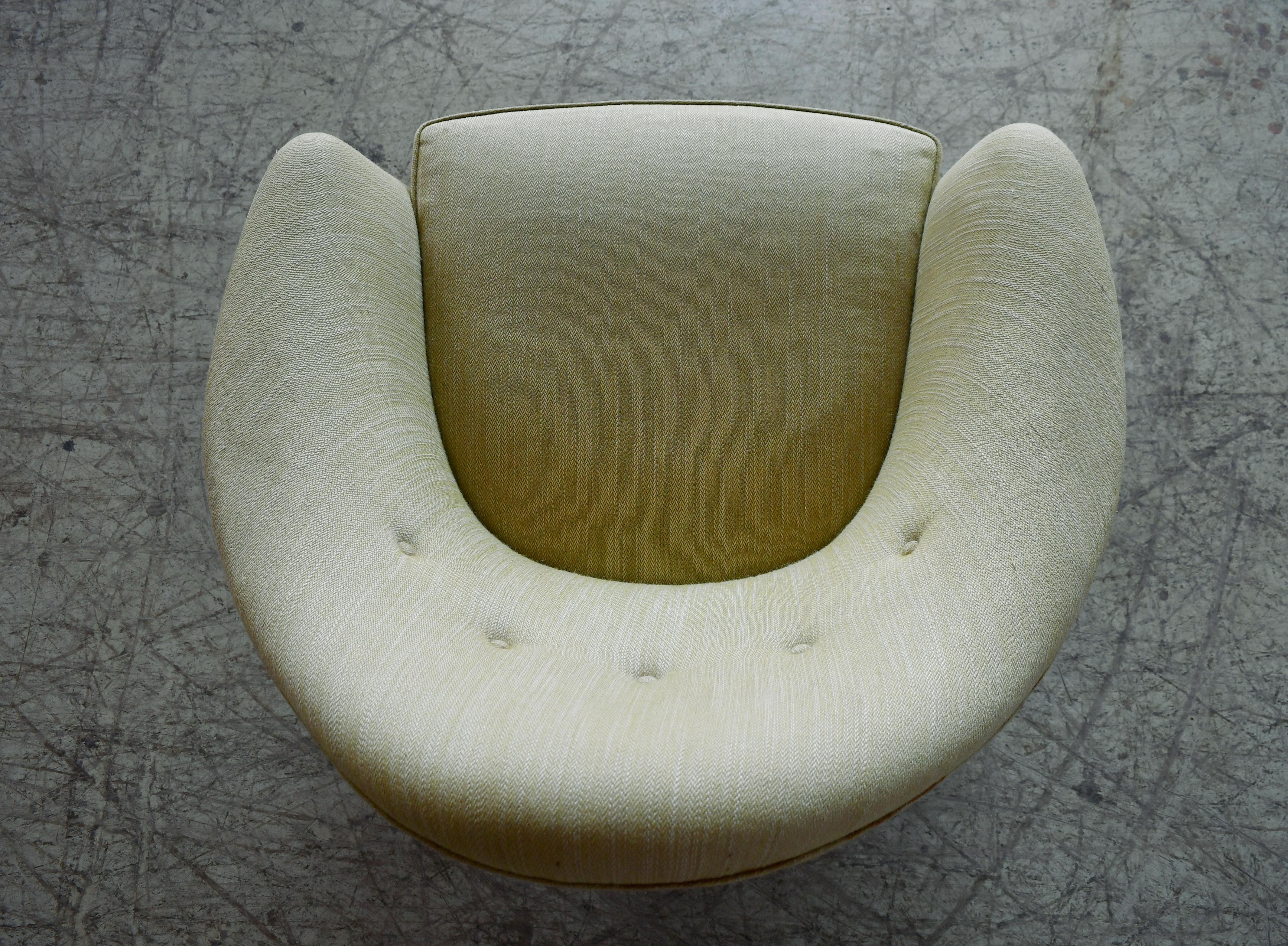 Mid-20th Century Midcentury Lounge Chair Model 