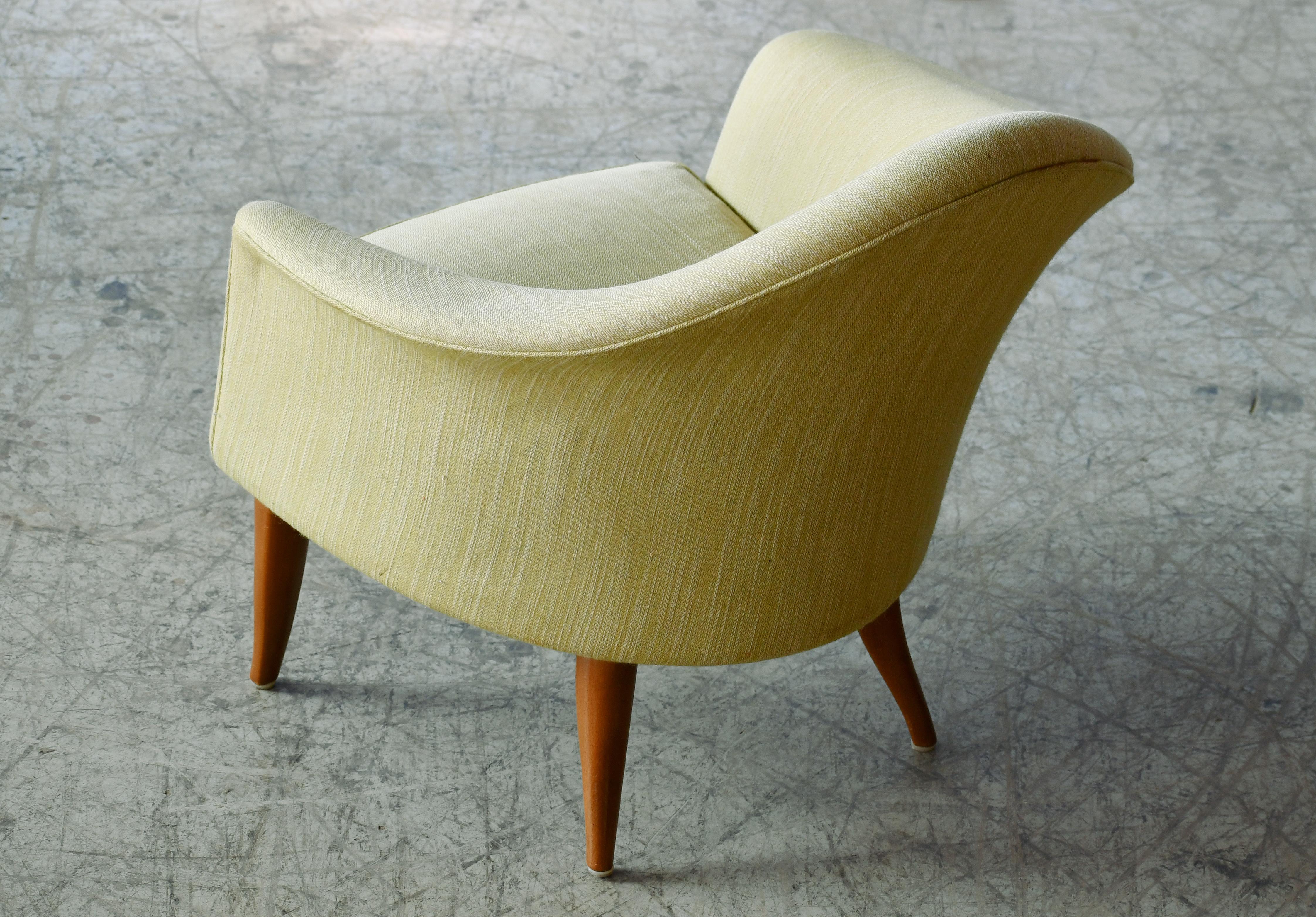 Elm Midcentury Lounge Chair Model 