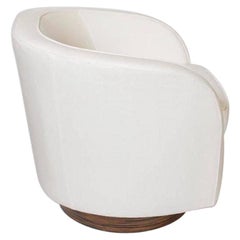 Midcentury Lounge Chair with Swivel Base by Milo Baughman Midcentury Lounge Chair with Swivel Base by Milo Baughman