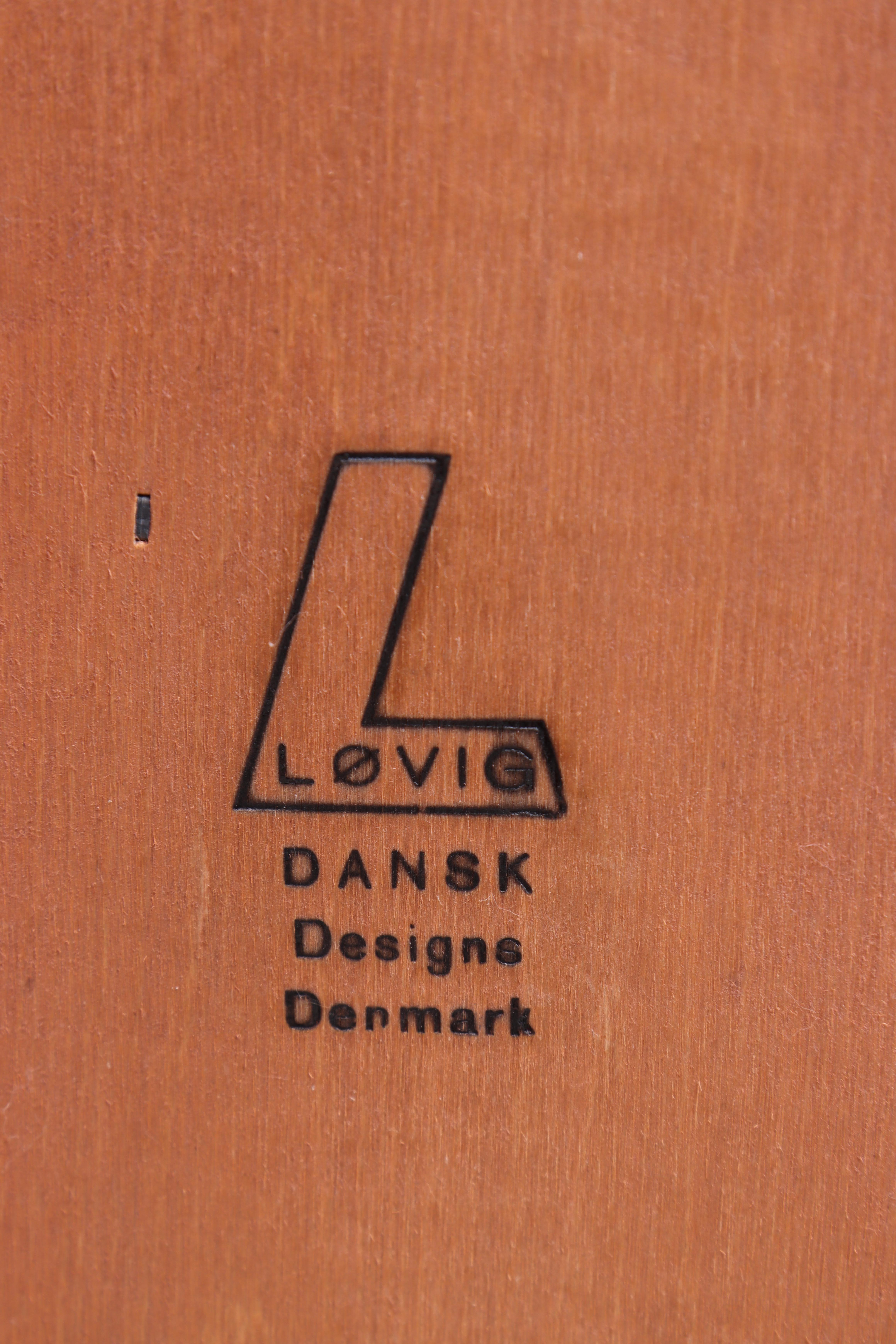 Meuble bas du milieu du siècle en palissandre avec quincaillerie en laiton par Løgvig, Danemark, années 1960 en vente 4