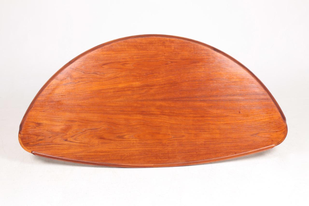 Midcentury Low Table Designed by Finn Juhl, Danish Design, 1950s 1