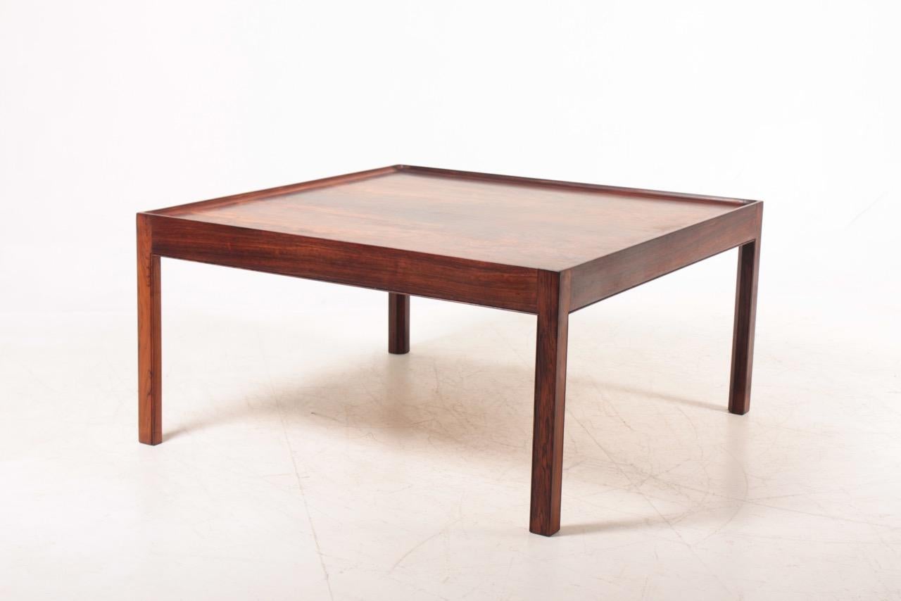 Low table in rosewood designed by Erik Christian Sørensen for Bo-Ex in 1960s. Great condition.