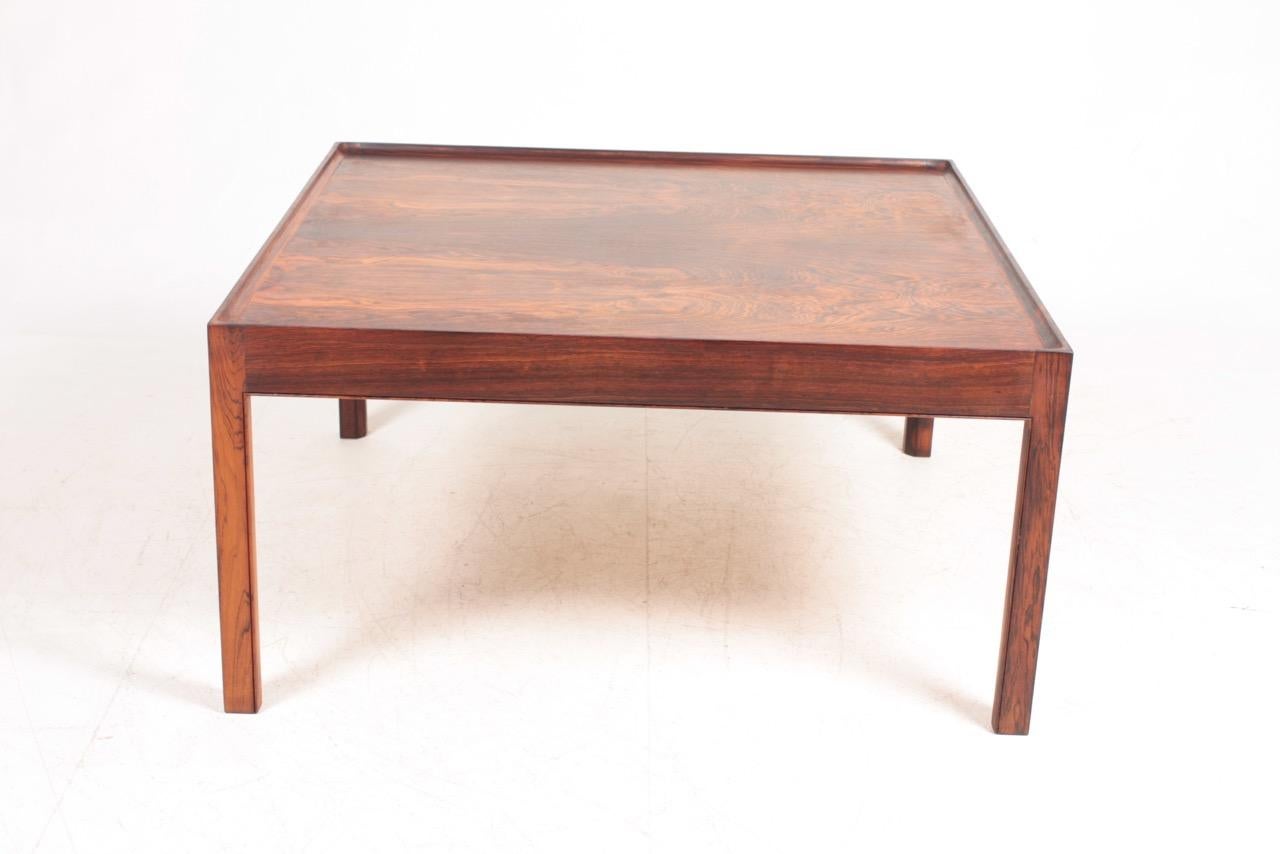 Danish Midcentury Low Table in Rosewood by Bo-Ex, 1960s