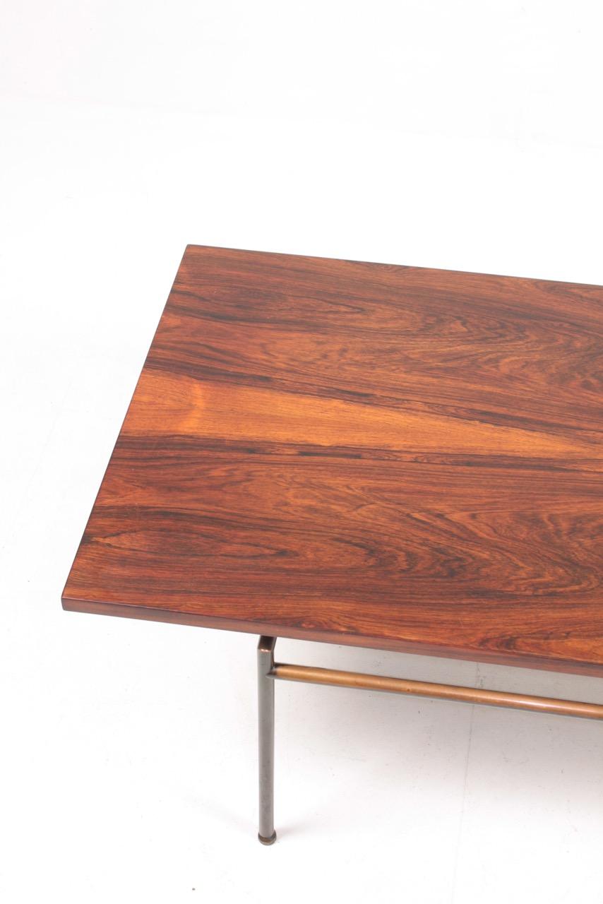 Mid-Century Modern Midcentury Low Table in Rosewood by Poul Nørreklit, Danish Design, 1960s For Sale