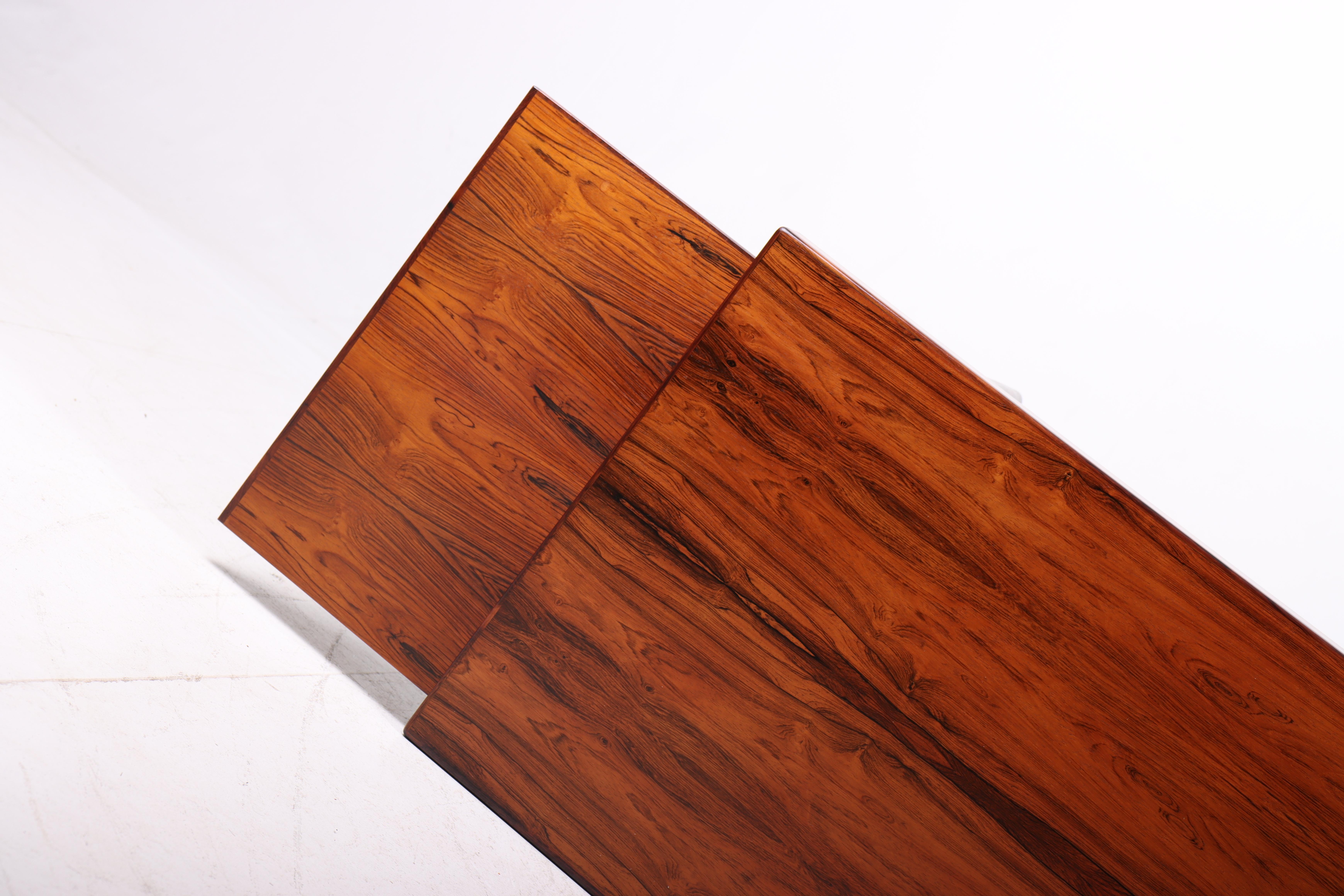 Midcentury Low Table in Rosewood, Designed by Johannes Andersen, Danish Design For Sale 7