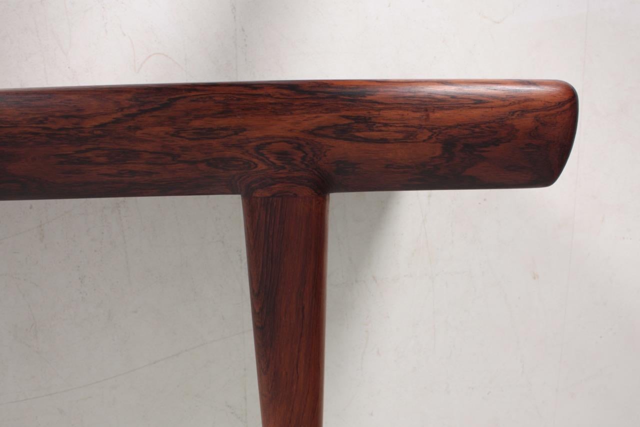 Midcentury Low Table in Rosewood, Designed by Johannes Andersen, Danish Design 3