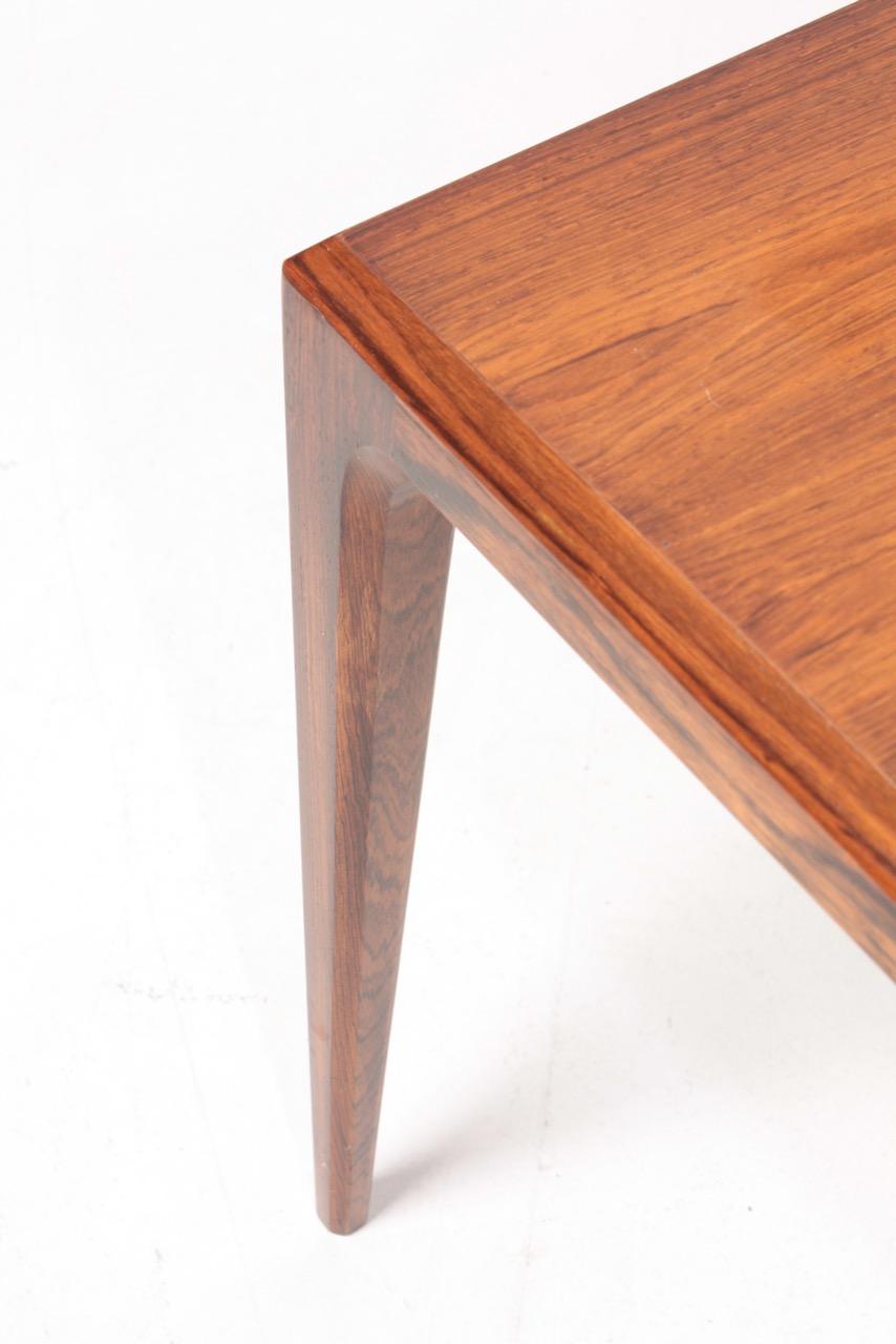 Scandinavian Modern Midcentury Low Table in Rosewood, Designed by Johannes Andersen