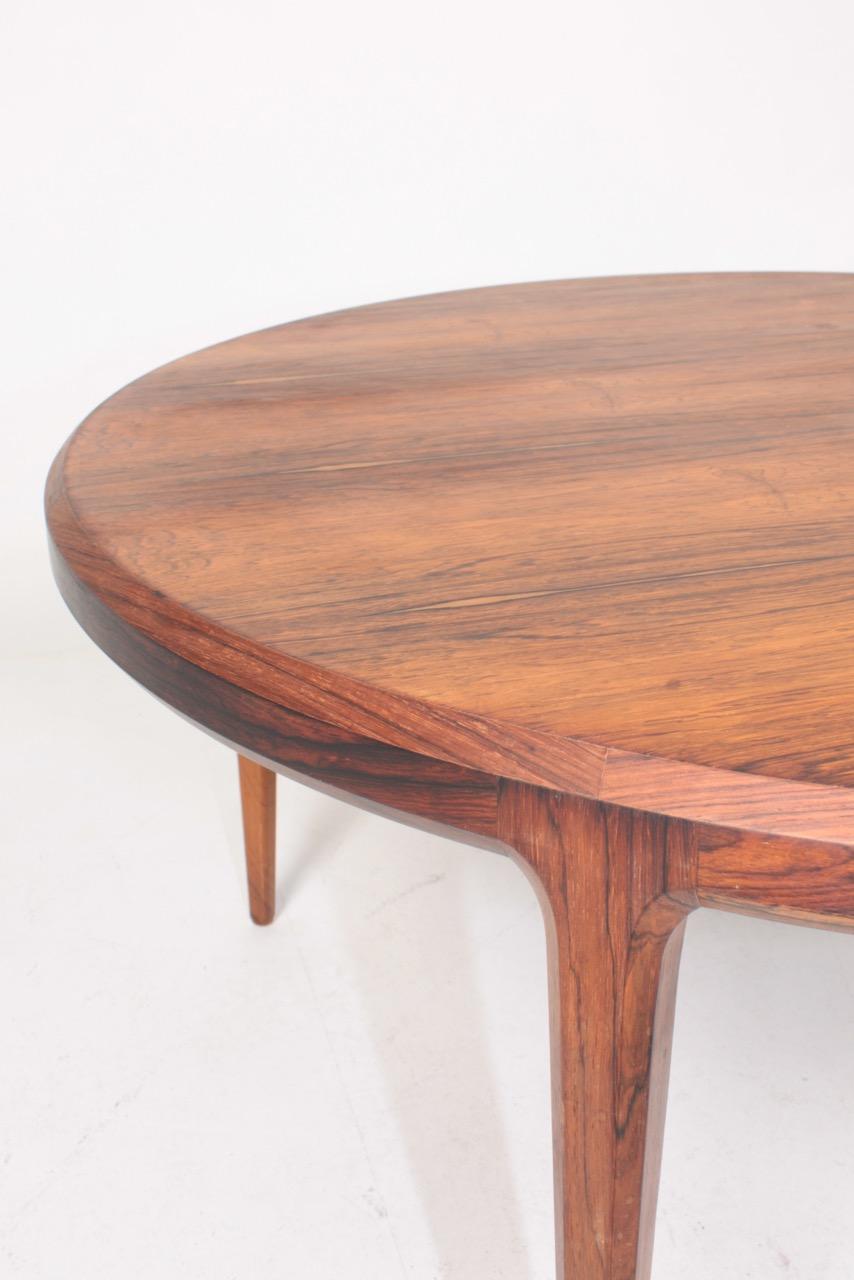 Scandinavian Modern Midcentury Low Table in Rosewood, Designed by Johannes Andersen