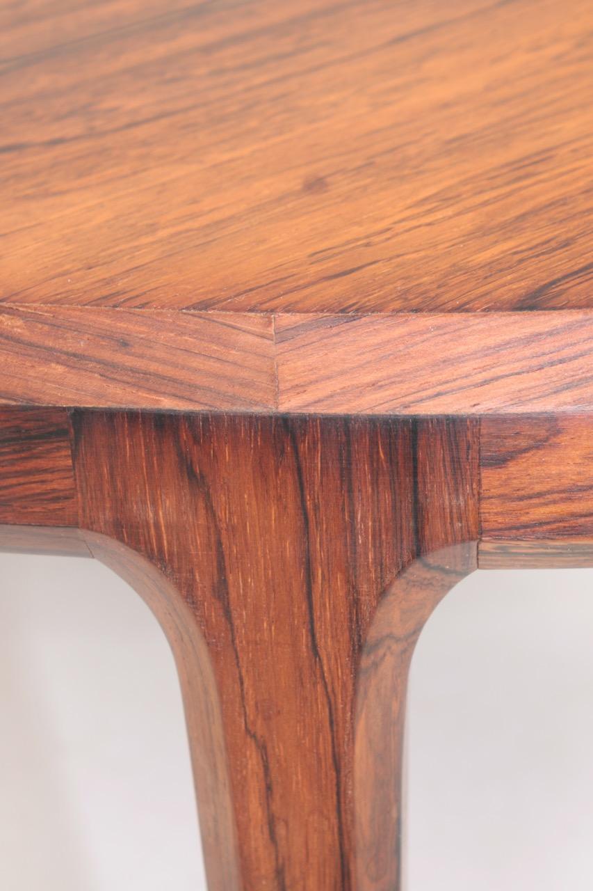 Danish Midcentury Low Table in Rosewood, Designed by Johannes Andersen