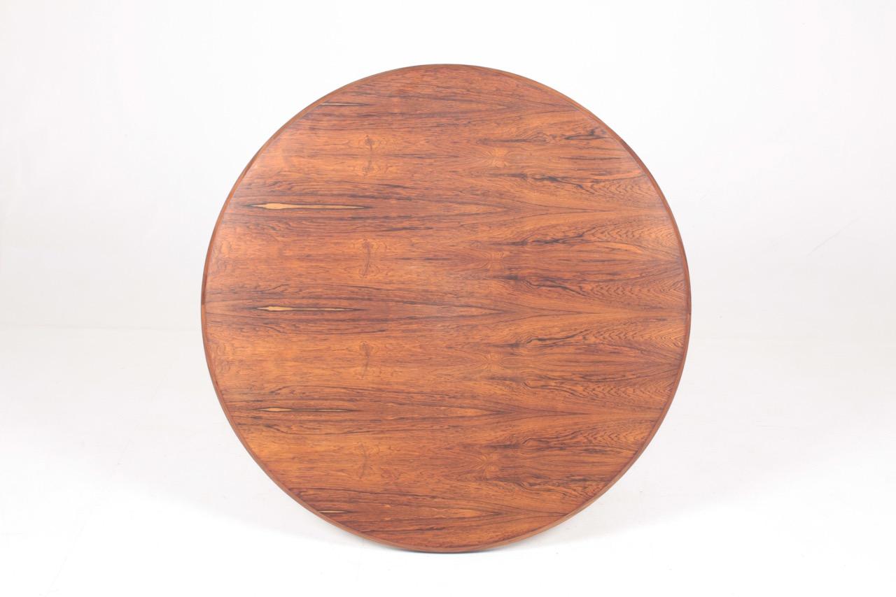 Midcentury Low Table in Rosewood, Designed by Johannes Andersen In Excellent Condition In Lejre, DK