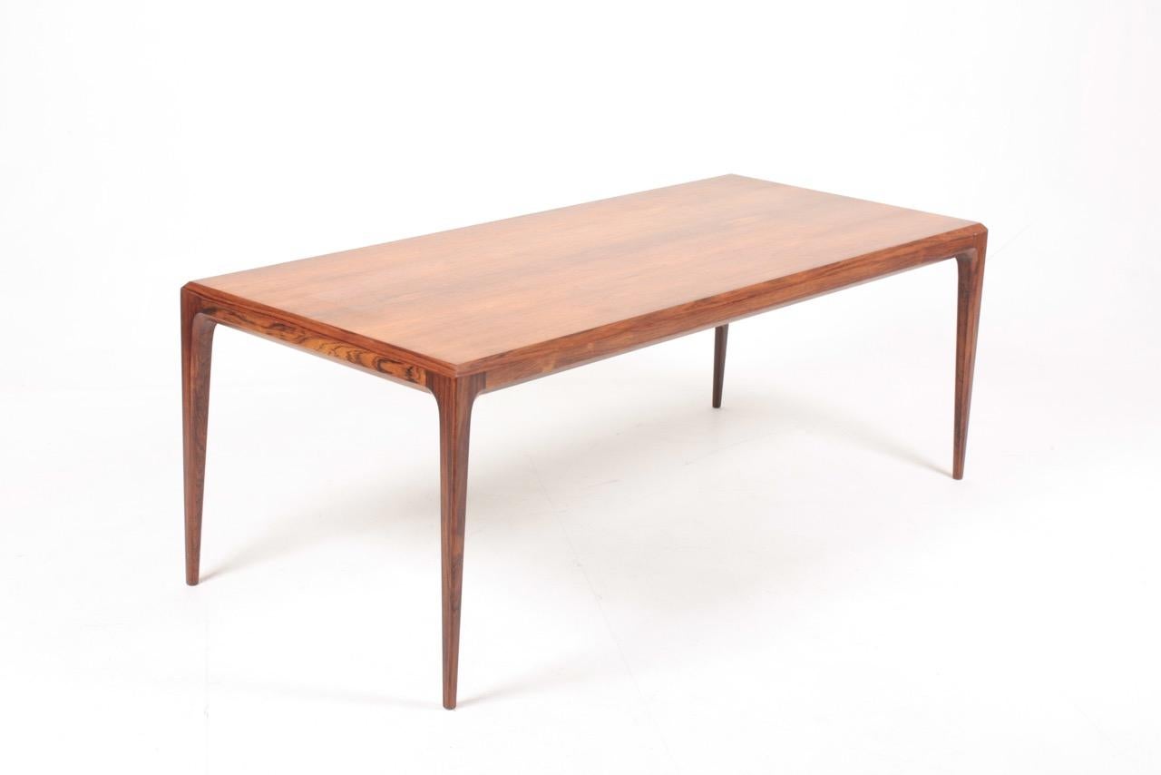 Mid-20th Century Midcentury Low Table in Rosewood, Designed by Johannes Andersen
