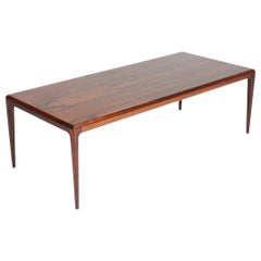 Midcentury Low Table in Rosewood, Designed by Johannes Andersen