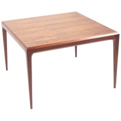 Midcentury Low Table in Rosewood, Designed by Johannes Andersen