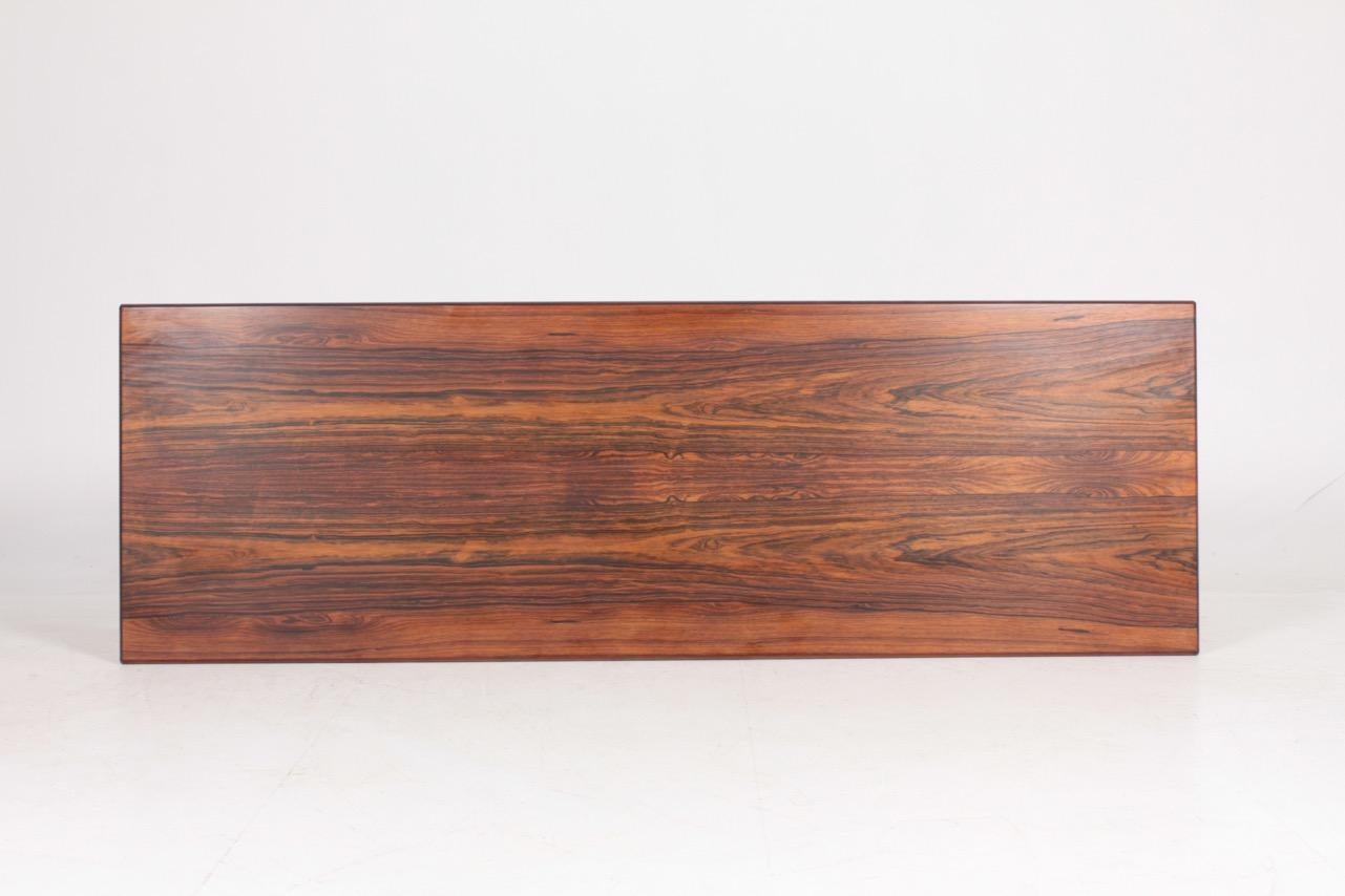 Midcentury Low Table in Rosewood, Made in Denmark, 1960s 6