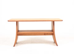 Midcentury Low Table in Solid Oak, Danish Cabinetmaker, 1950s