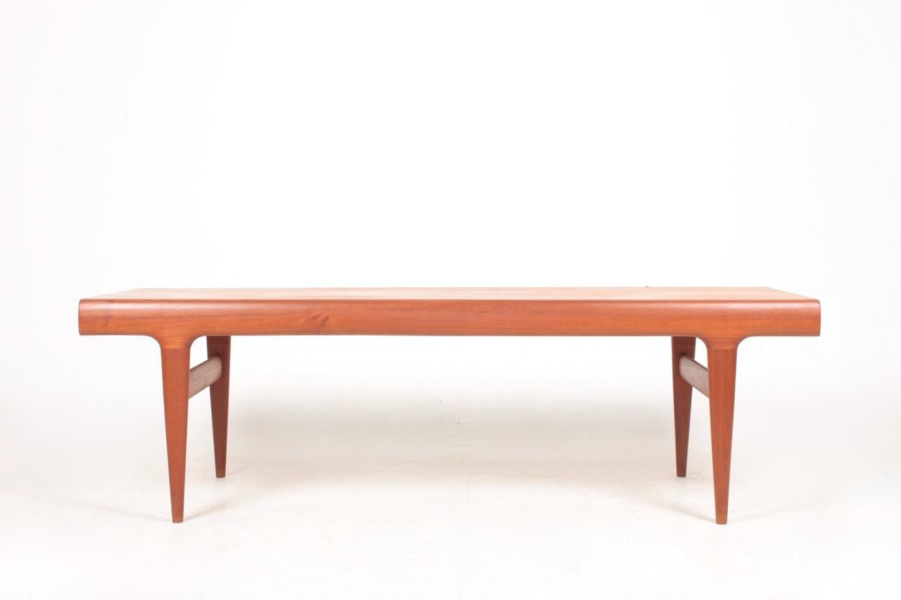 Mid-20th Century Midcentury Low Table in Teak, Designed by Johannes Andersen, Danish Design